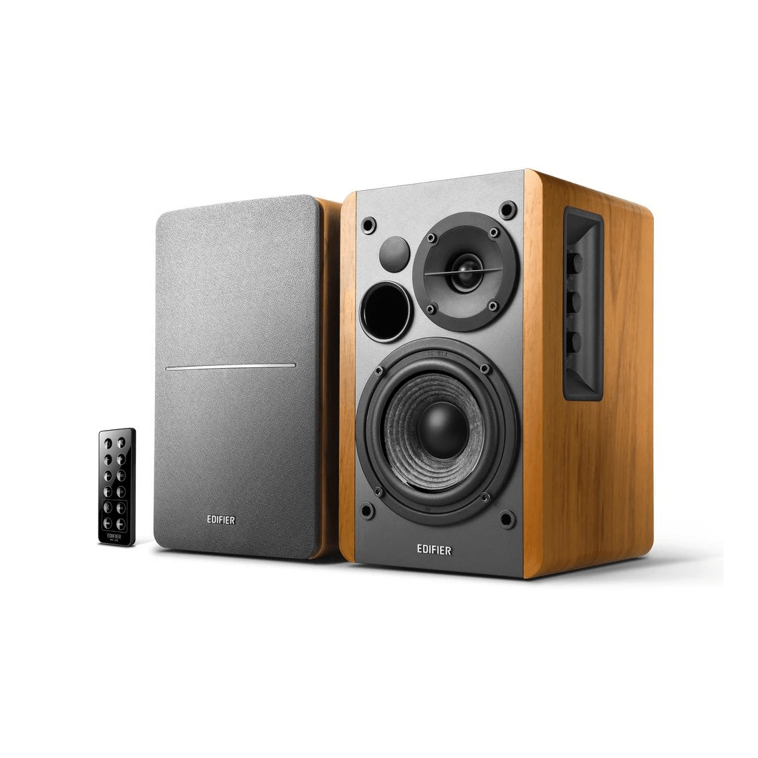 2 EDIFIER R1280DB Bluetooth Bookshelf Speaker Brown, 2 of 9