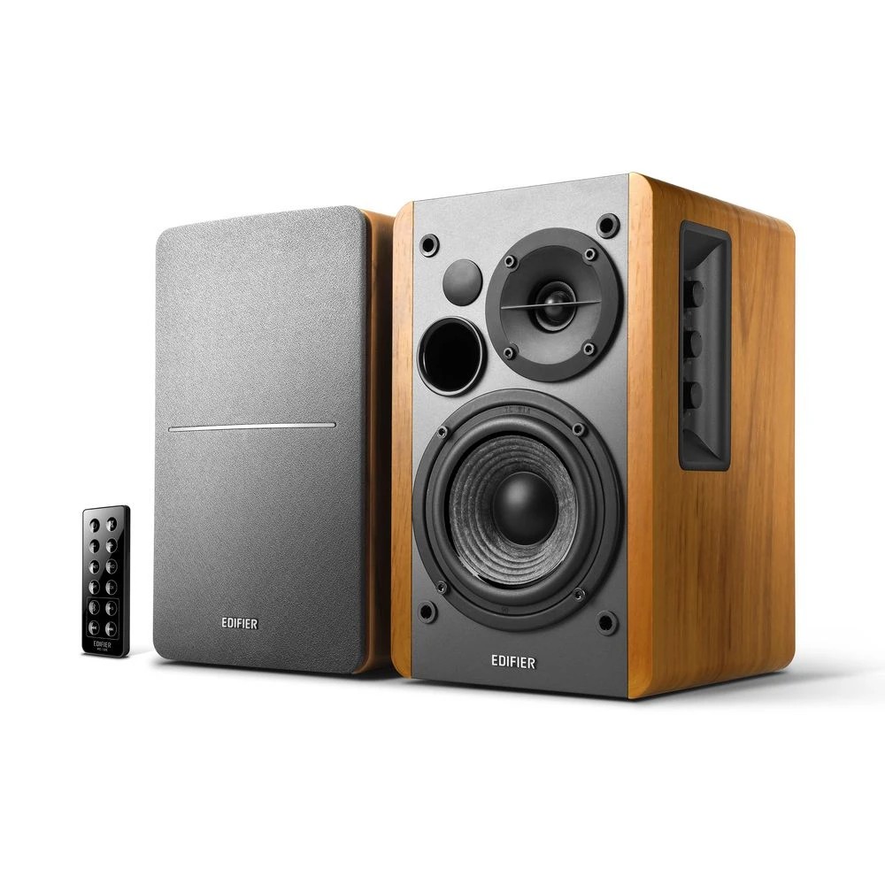 2 EDIFIER R1280DB Bluetooth Bookshelf Speaker Brown, 2 of 9