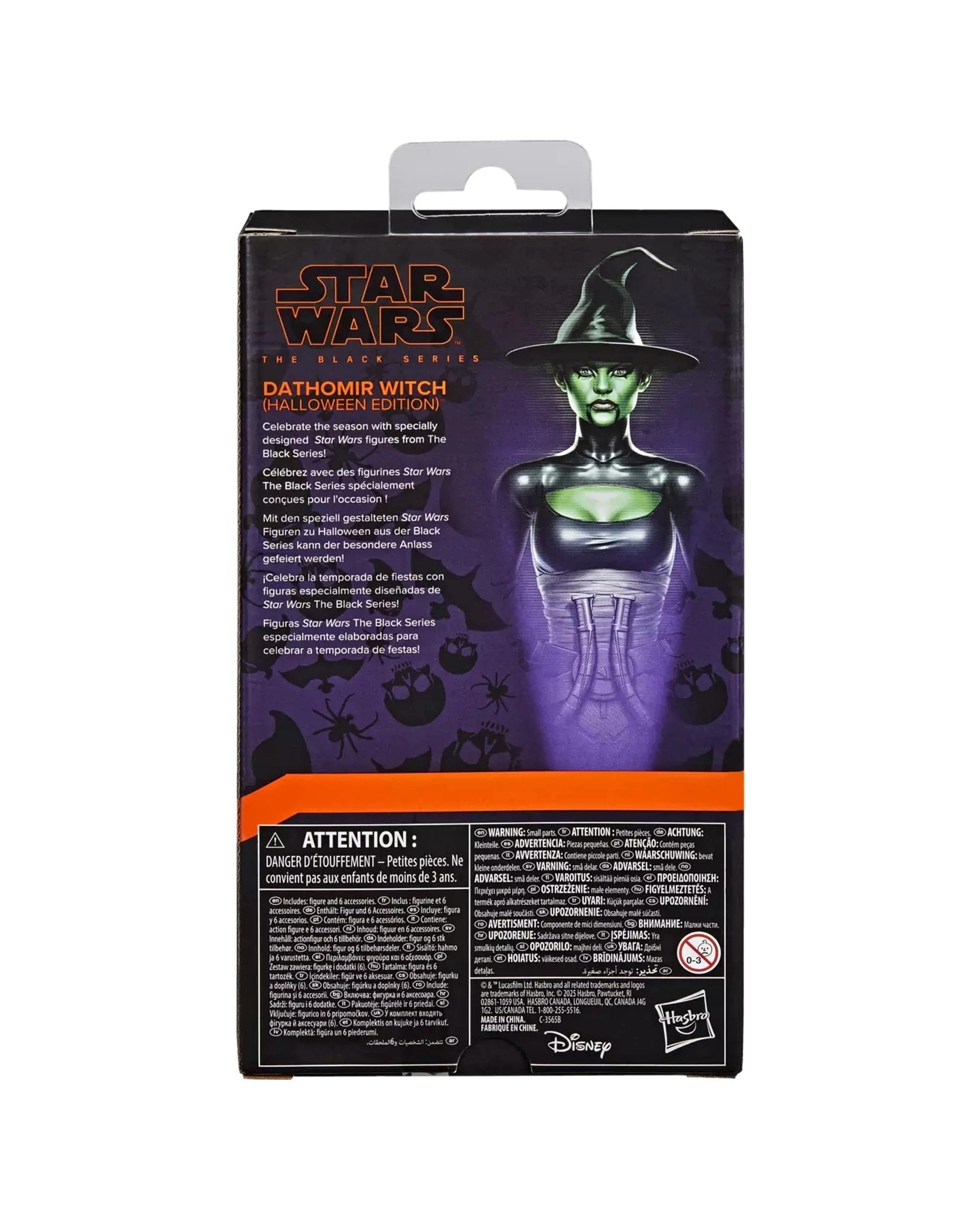 5 Star Wars: The Black Series Dathomir Witch - Halloween Edition -  Action Figure, 5 of 5