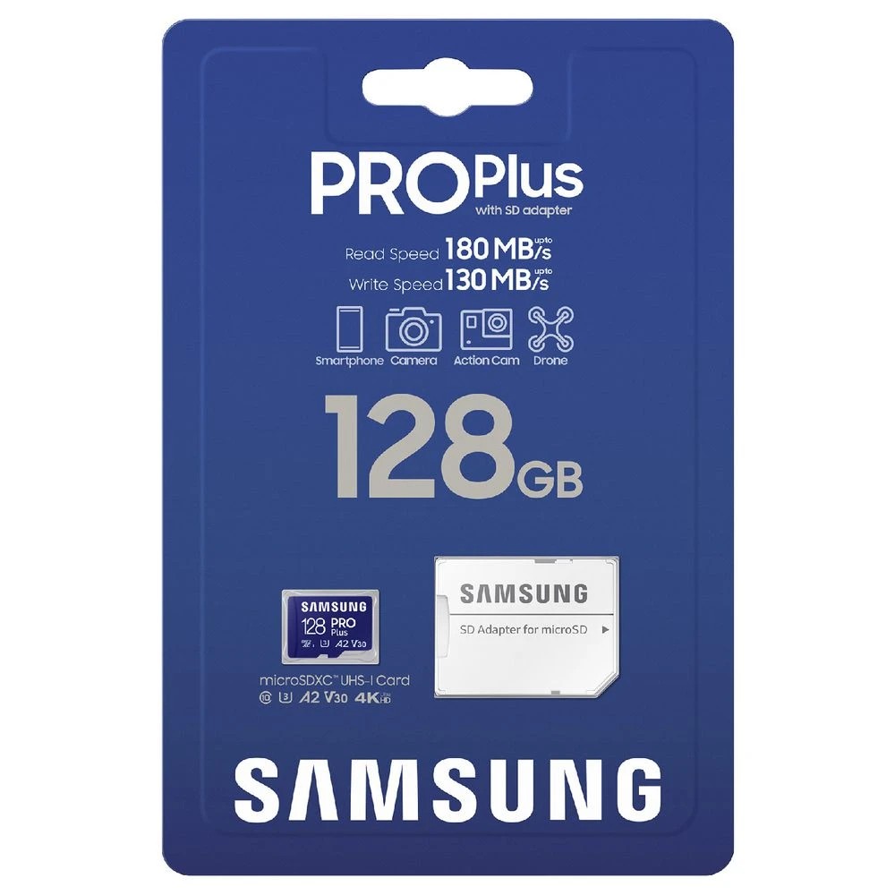 3 Samsung 128GB PRO Plus microSDXC Memory Card, 3 of 3