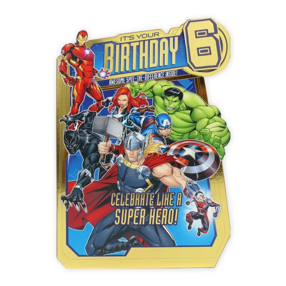 3 Connections from Hallmark Marvel Avengers 6th Birthday Card - Astonishing Day, 3 of 3