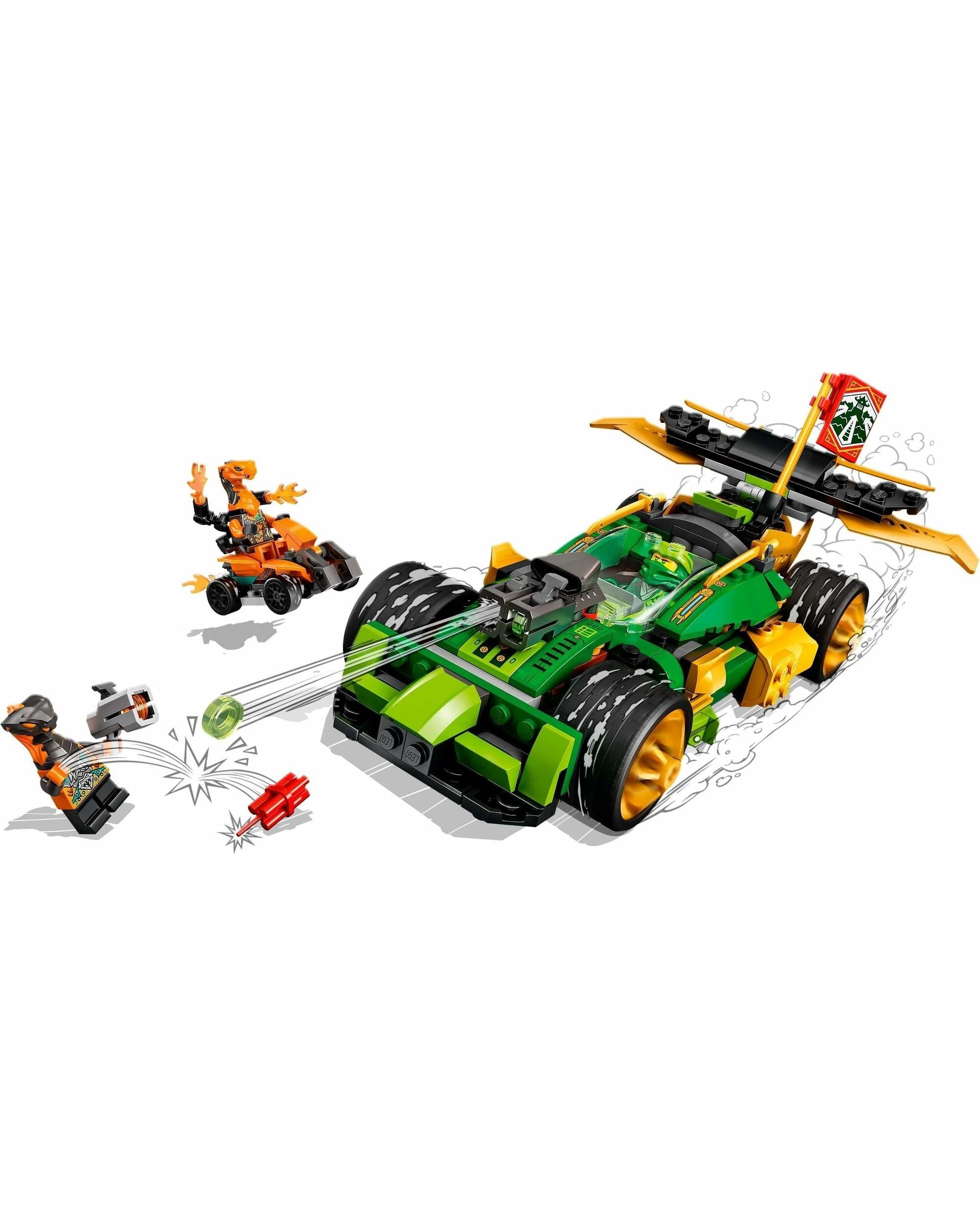 2 LEGO 71763 Ninjago Lloyd's Race Car EVO - Lloyd, 2 of 5