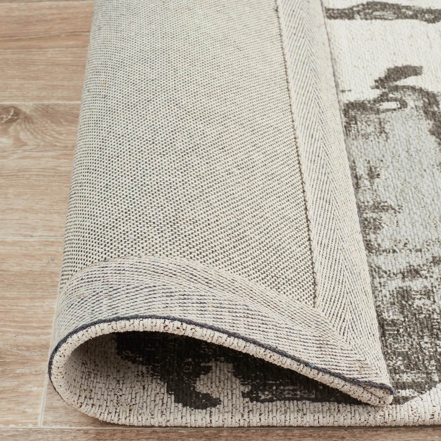 7 Common Ground Rugs Camellia 11 400x300cm - Extra Extra Large Handmade Floor Rug - Silver, 7 of 7