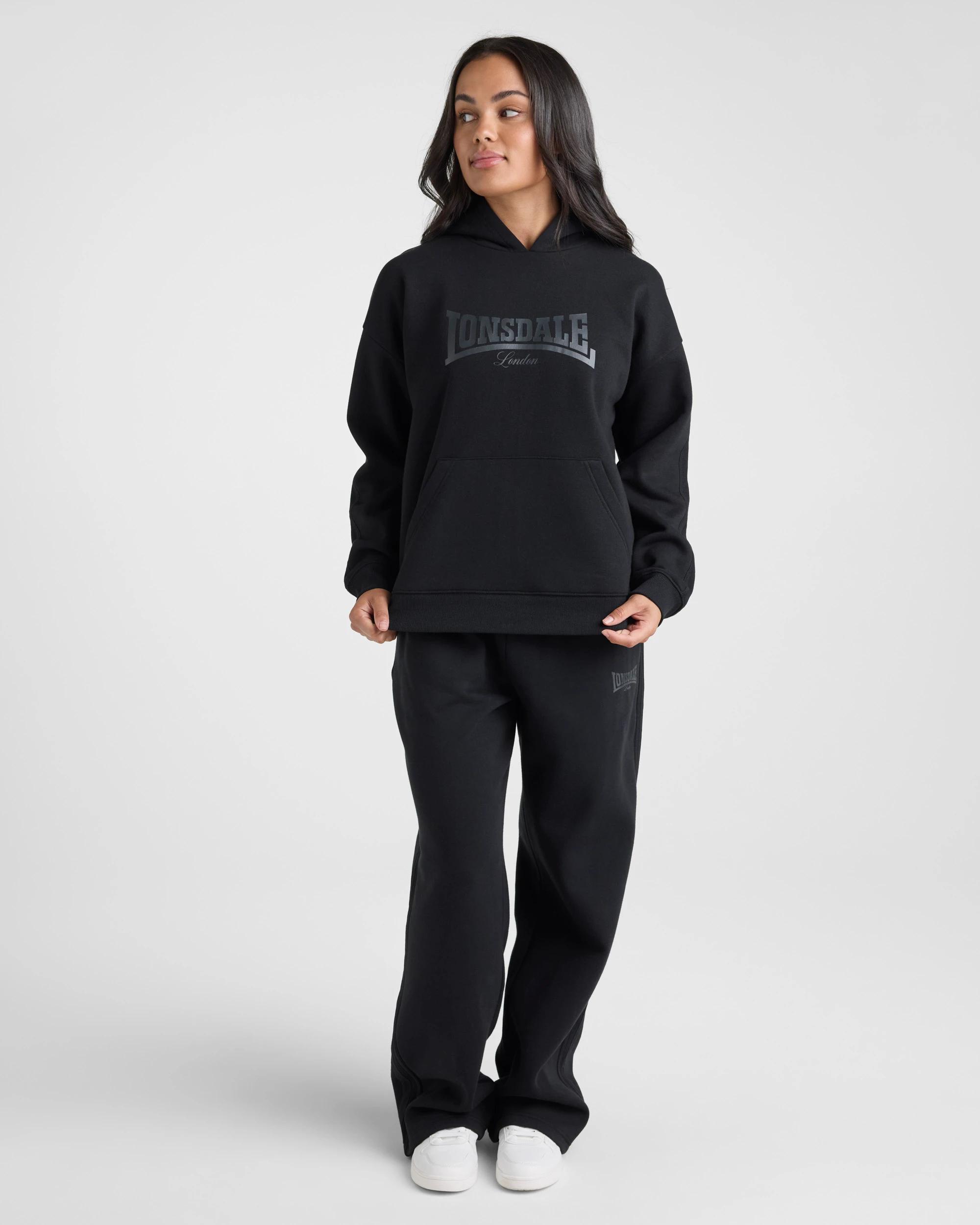 5 Lonsdale London Hoodie BLACK, 5 of 5