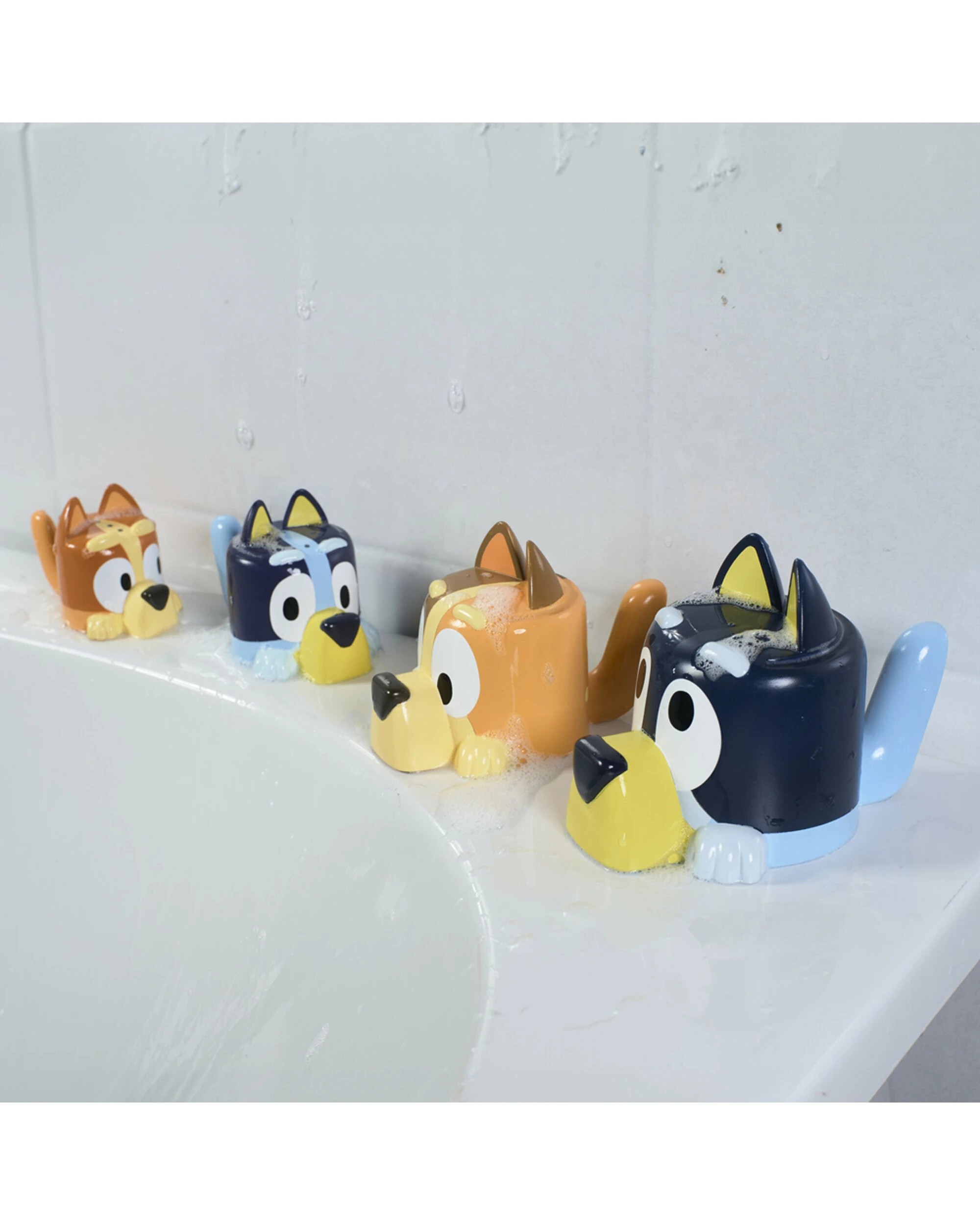 5 Bluey Family Pourers Bath Kids/Children Splash & Float Bath Toys - Multi, 5 of 9