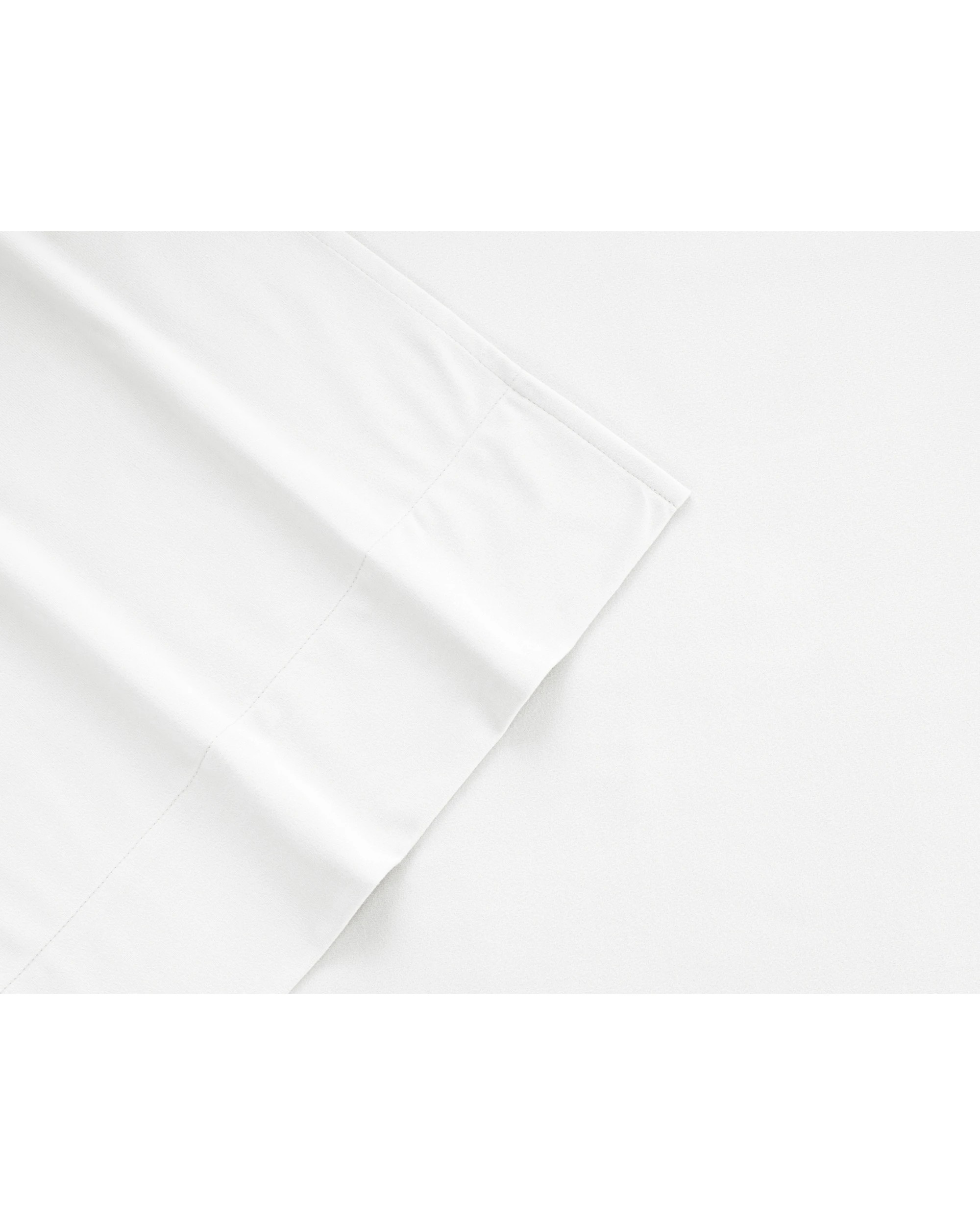 1 Ardor Boudoir Polyester Wrinkle Resistant MicroFlannel Bed Sheet Set - Double Bed - White, 1 of 2