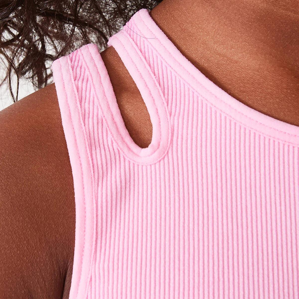 5 Active Kids Seam Free Tank Pris Pink, 5 of 10