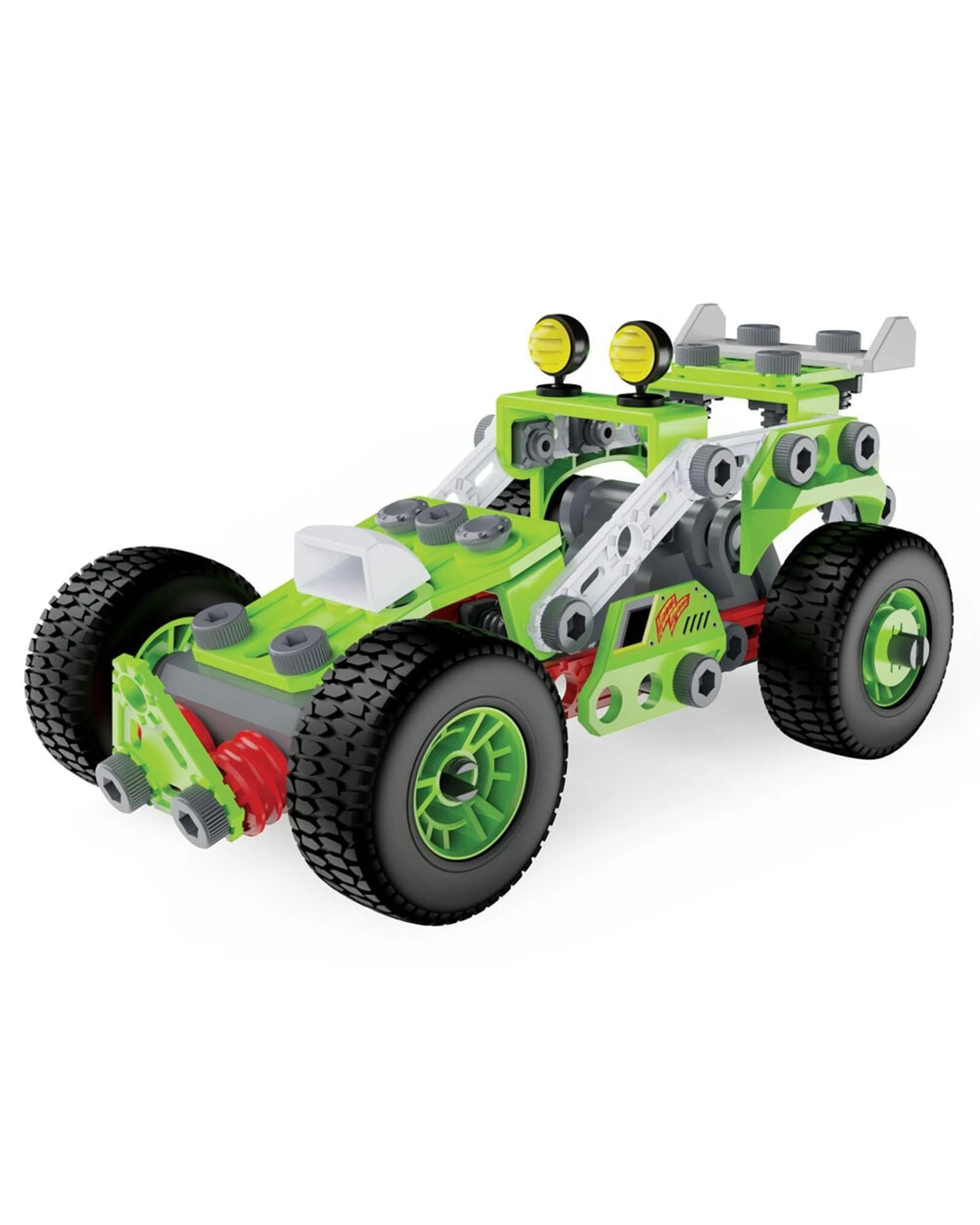 2 Meccano Junior Pull Back Buggy Building Set, 2 of 5