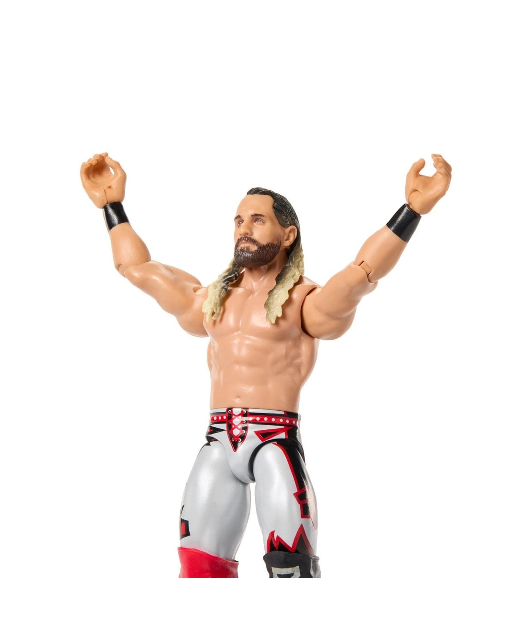 5 WWE Main Event Series 163 Seth "Freakin" Rollins Action Figure, 5 of 6