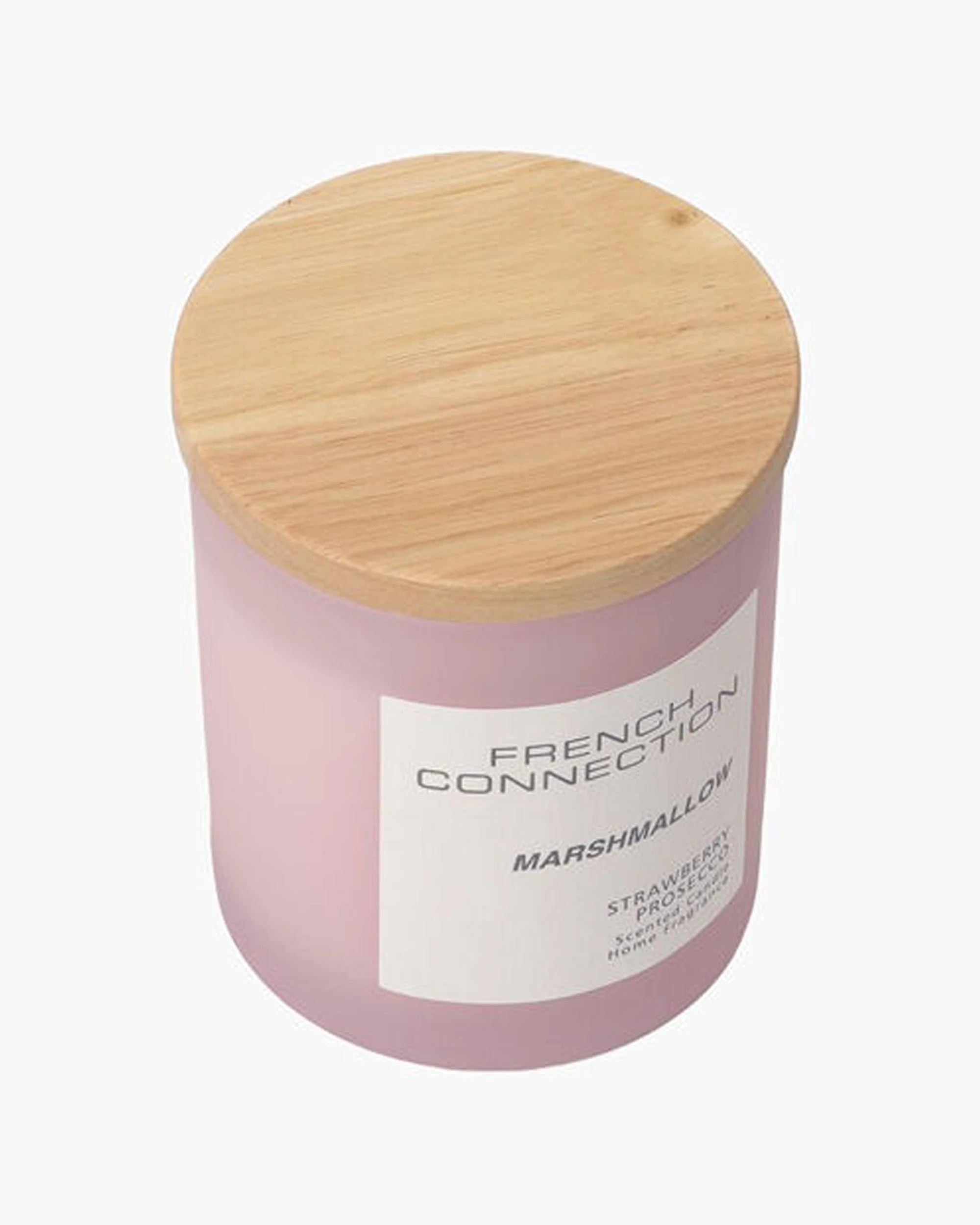 2 French Connection Marshmallow Strawberry Prosecco 4 Wick XL Candle 1.5kg - Pink, 2 of 3