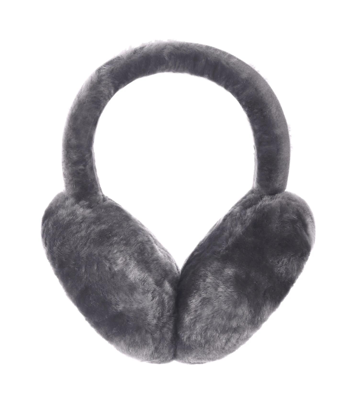 3 Australian Shepherd UGG Connie Kids Earmuff GREY, 3 of 5