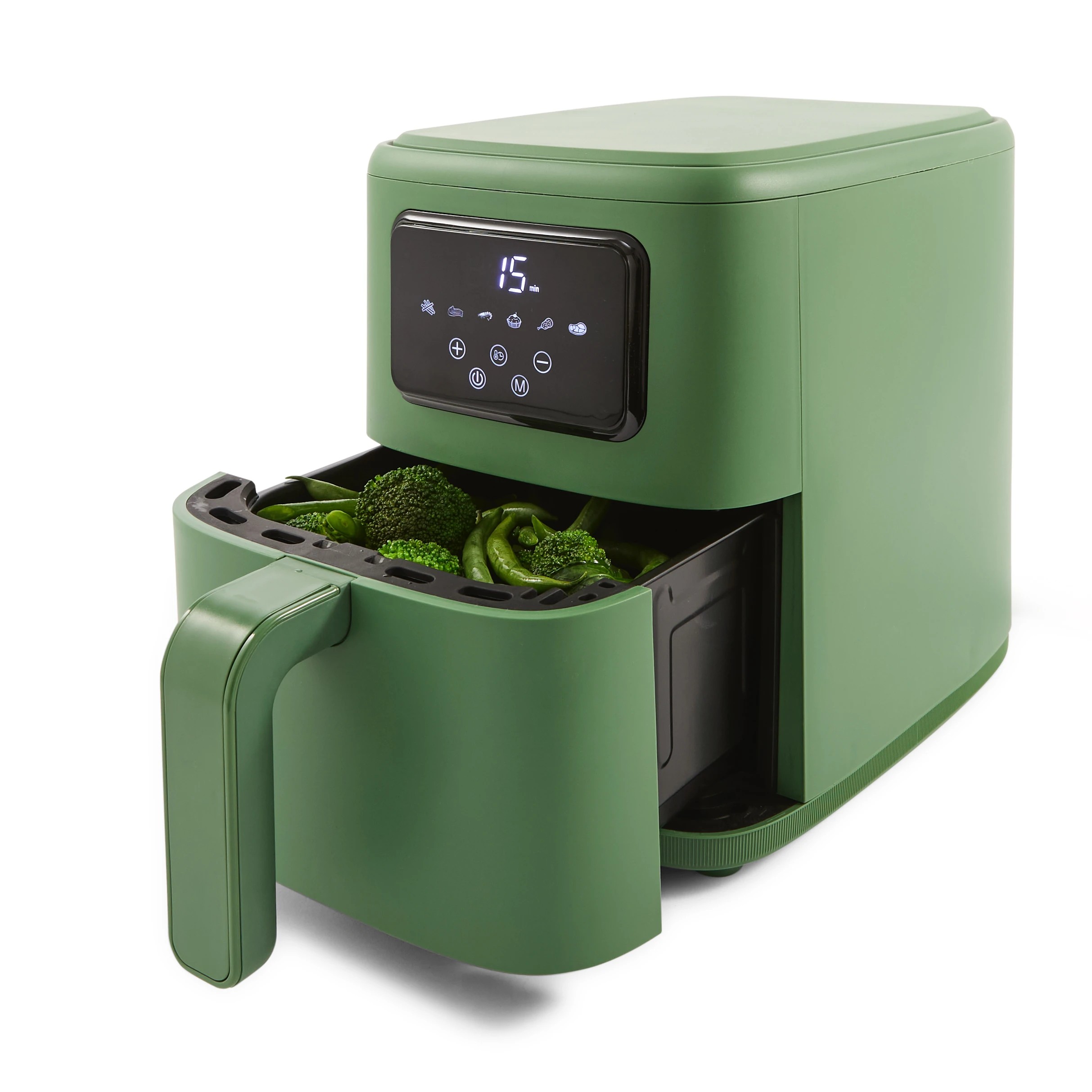 1 4L Air Fryer - Green, 1 of 10
