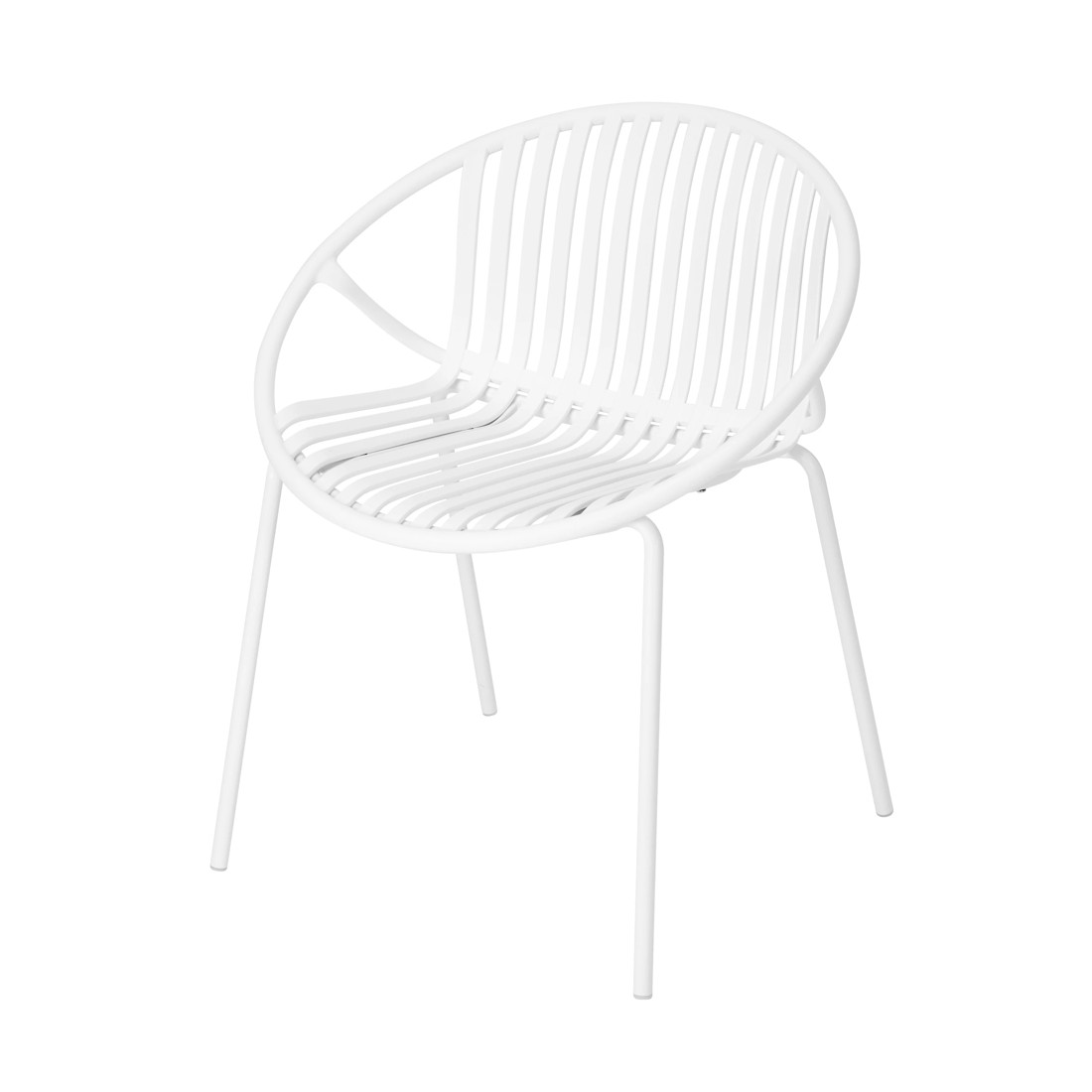 1 Outdoor Chair - White, 1 of 6