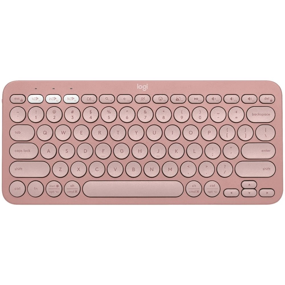 2 Logitech Pebble 2 Keyboard and Mouse Combo Rose, 2 of 8