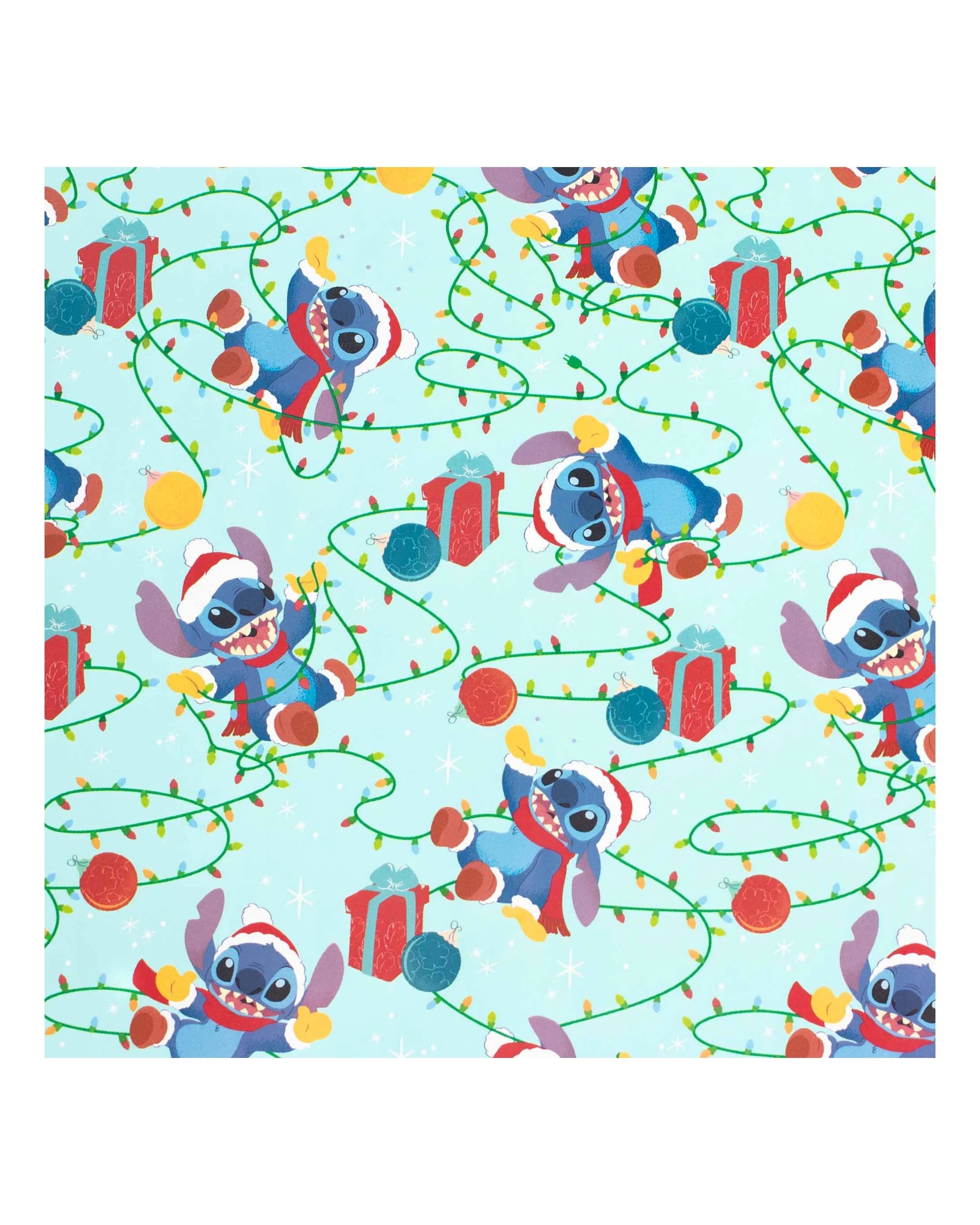 3m Christmas Wrapping Paper - Stitch - Kmart
