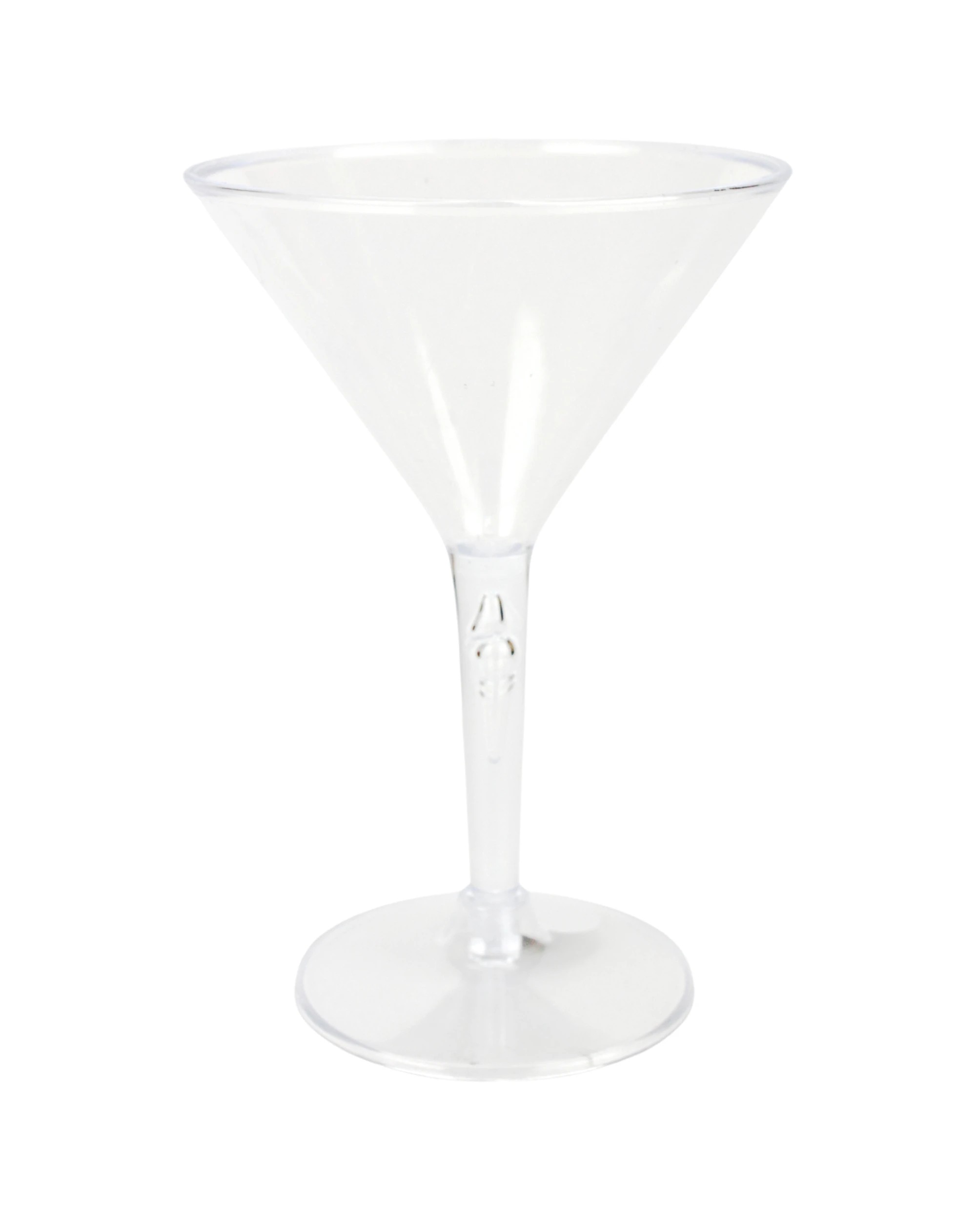 1 Durmaz Acrylic Martini Glass 230ml - Clear, 1 of 1