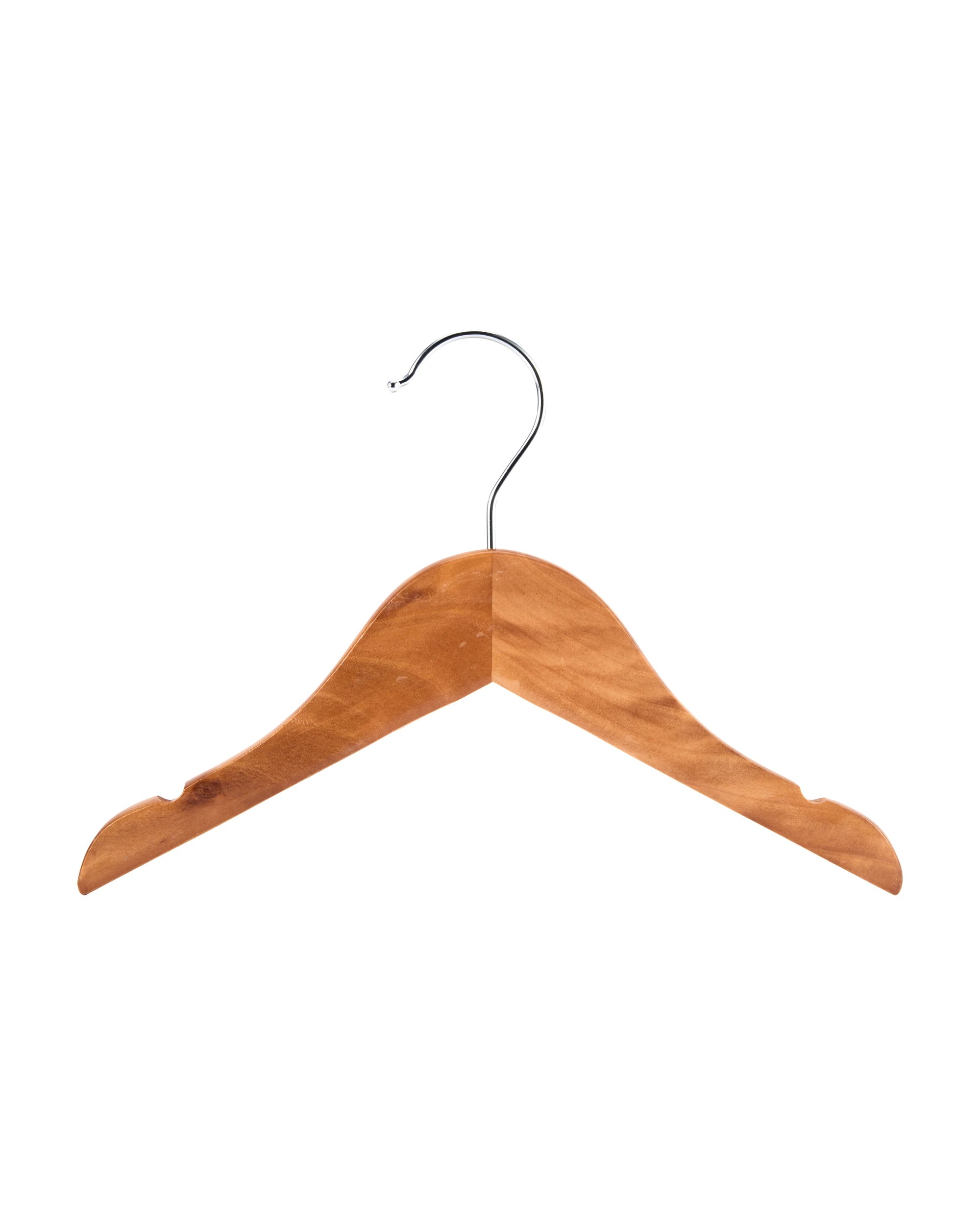2 5 Pack Wooden Baby Hangers, 2 of 5