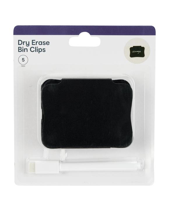 Dry Erase Bin Clips