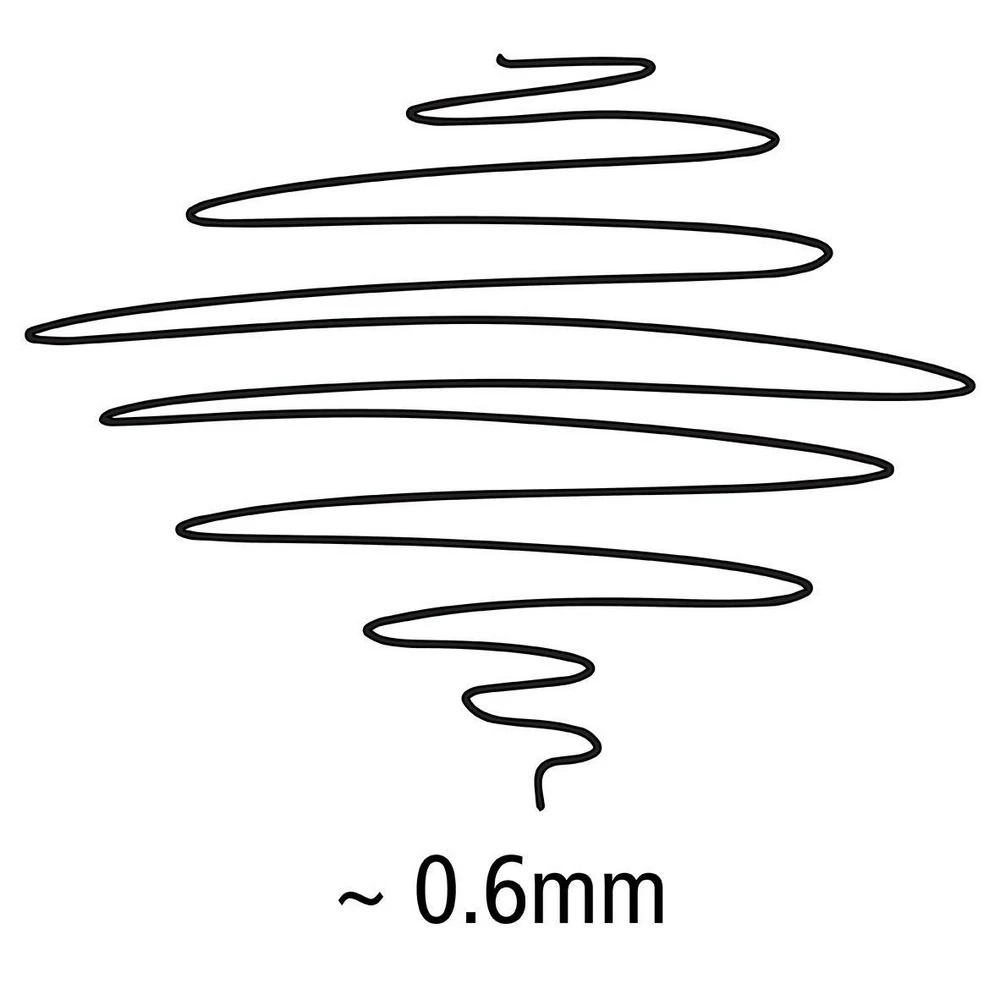 3 Staedtler Pigment Liner 0.6mm Black, 3 of 3