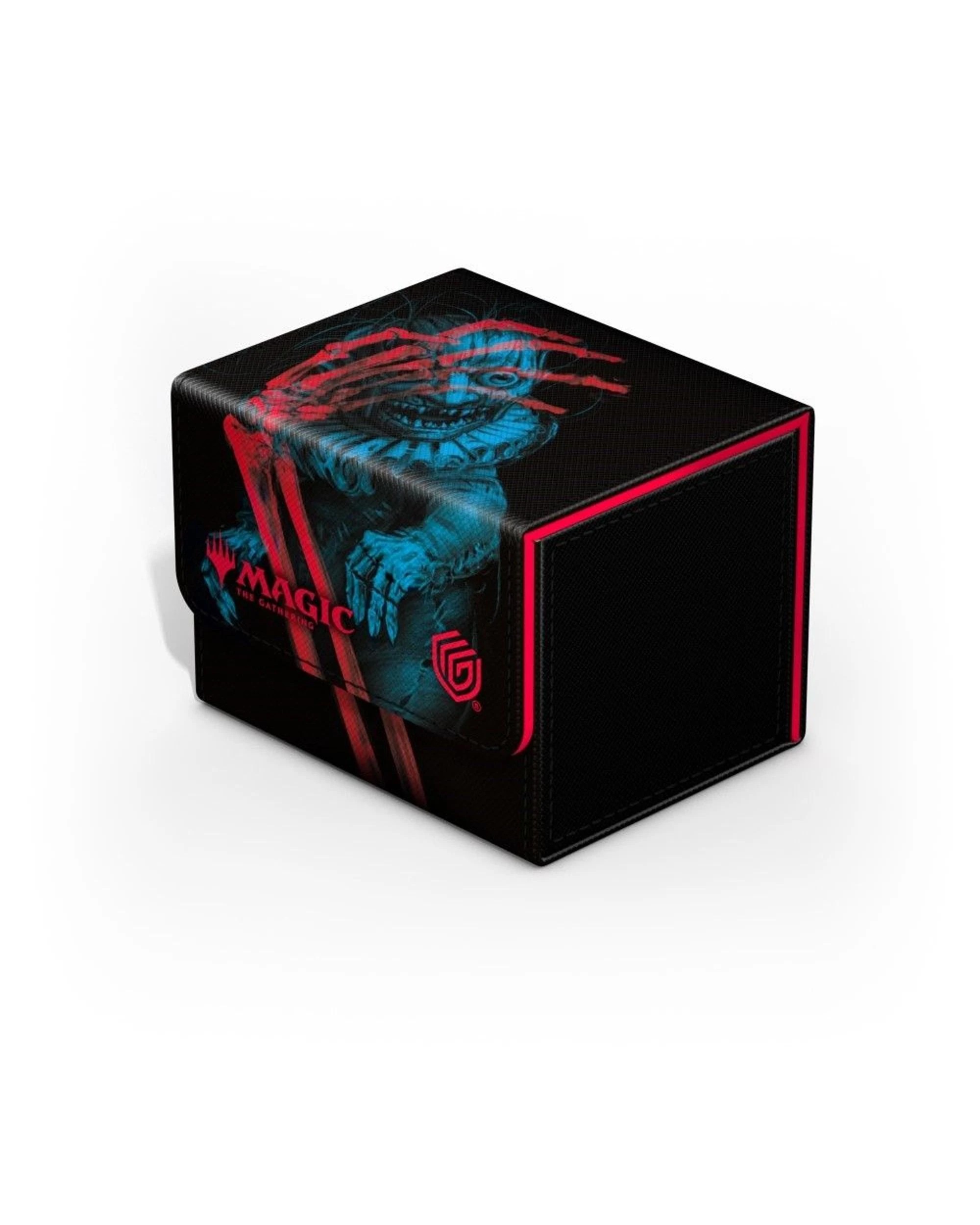 1 Ultimate Guard XenoSkin Sidewinder 100+ Magic The Gathering Duskmourn Deck Case - Marvin, Murderous Mimic, 1 of 4