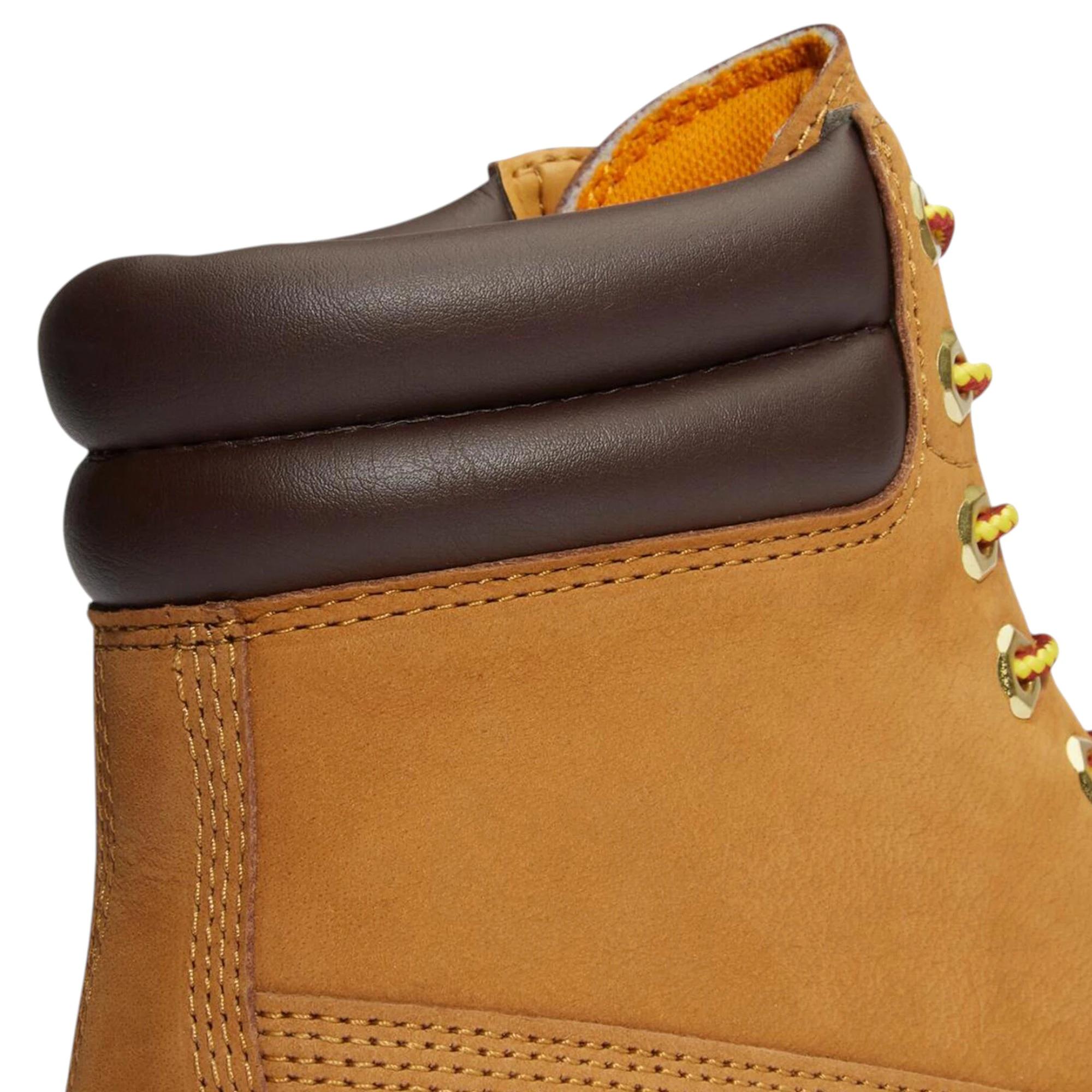 6 Timberland Mens 6-Inch Classic Waterproof Nubuck Wide Boot WHEAT, 6 of 6