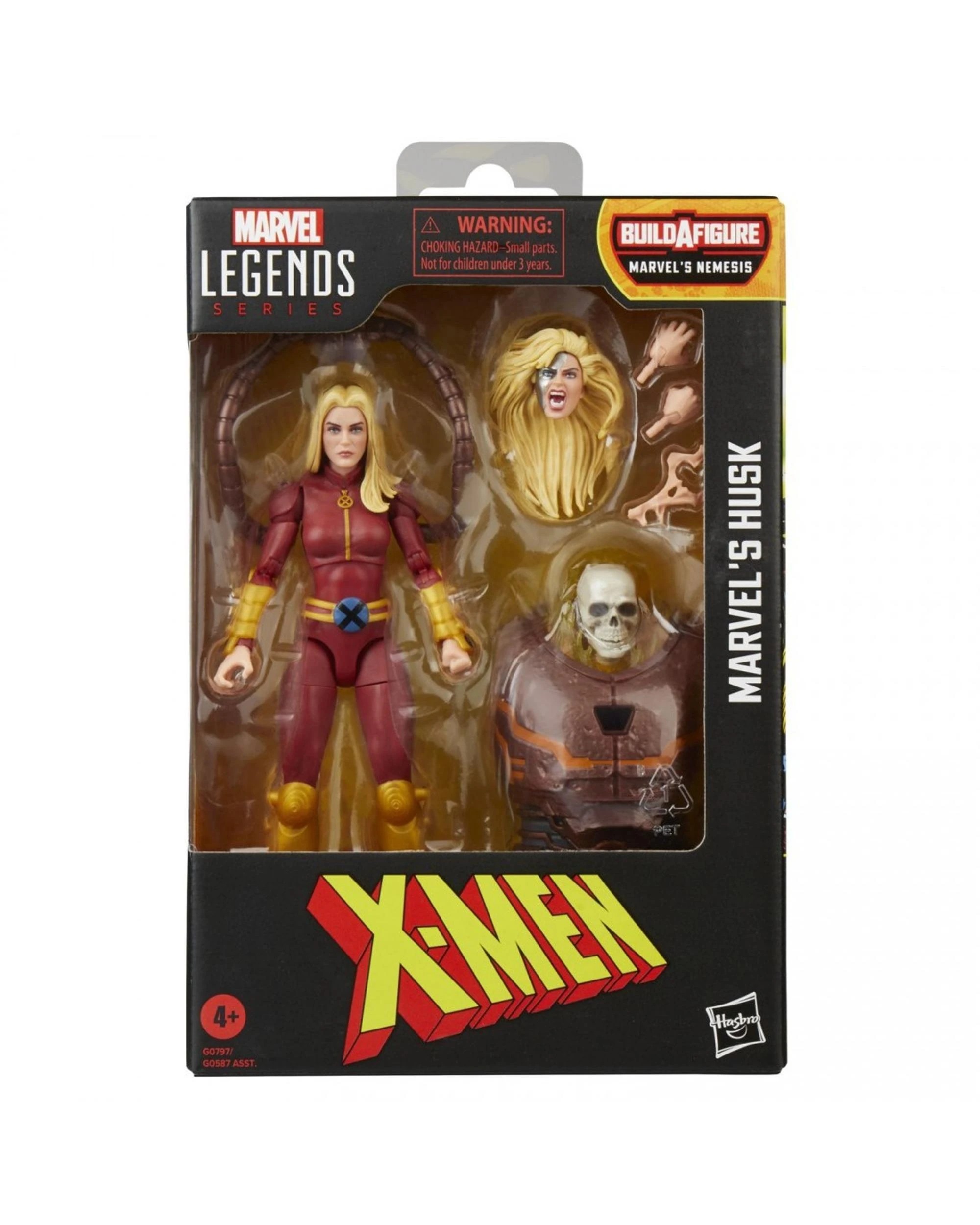 1 Marvel Legends Series X-Men Husk Build-A-Fig Action Figure, 1 of 9