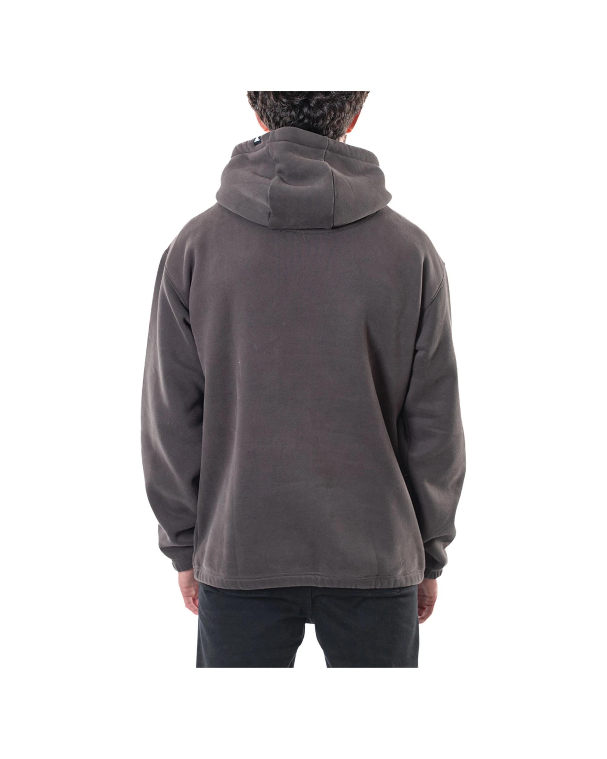 4 Fallen Footwear Men Grunge Hoodie Relax Jumper Regular Fit Cozy Layer ASPHALT/BLACK, 4 of 4