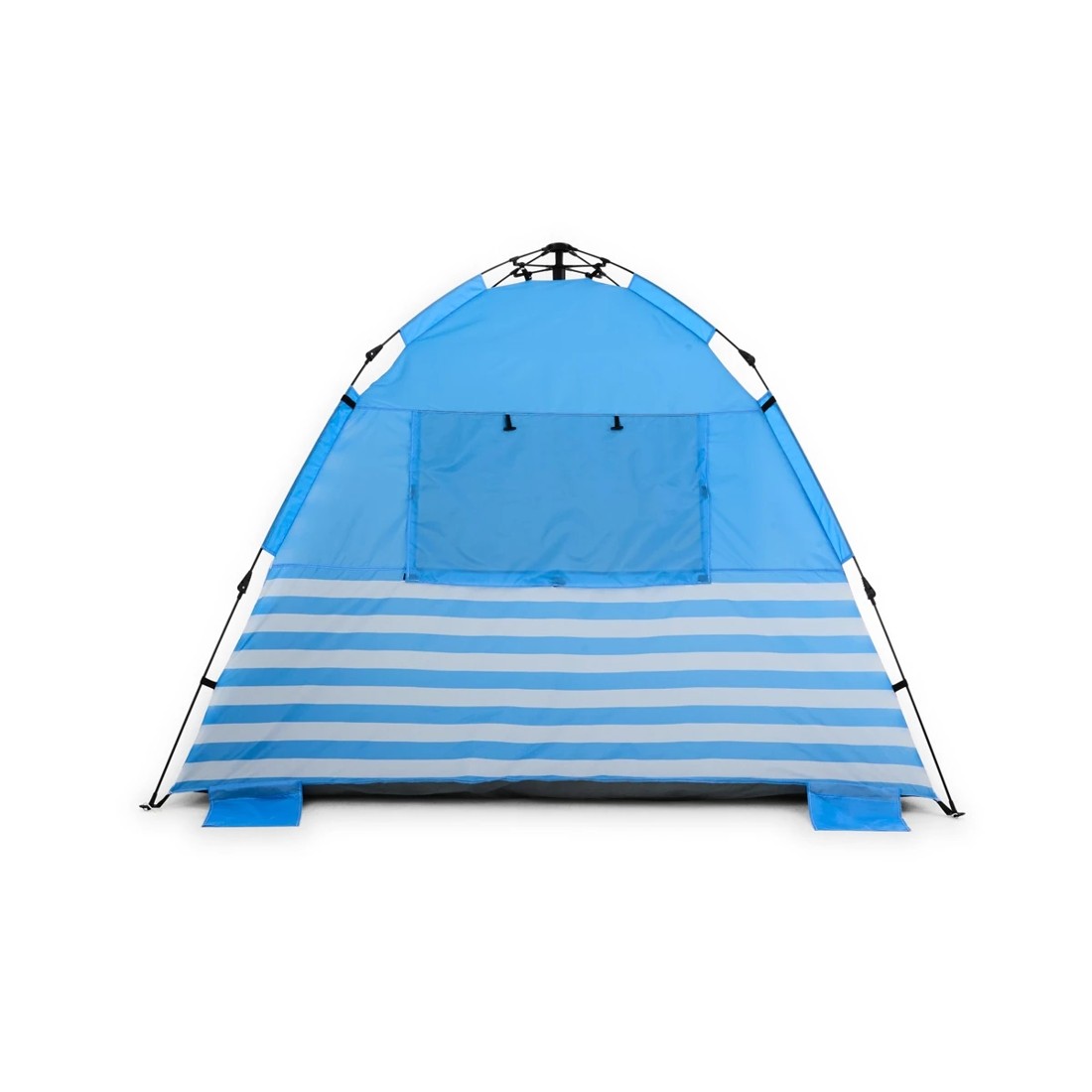 5 Instant Beach Tent - Blue and White, 5 of 10