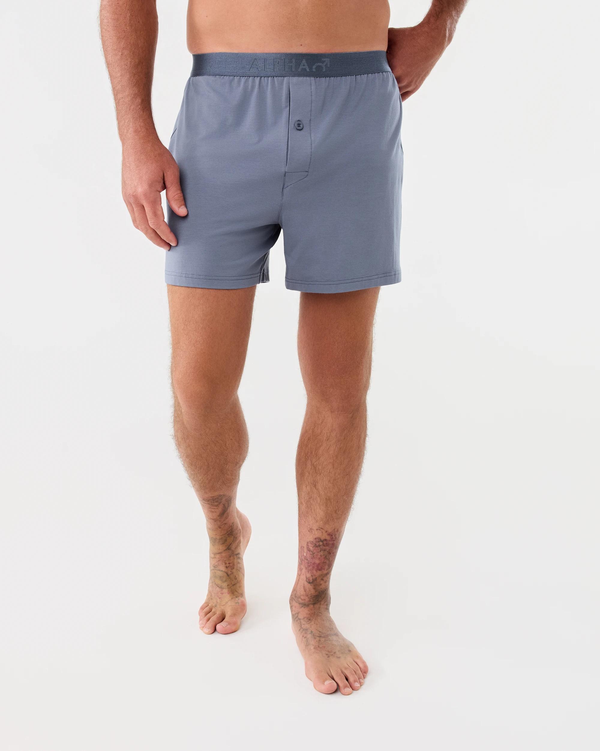 8 3 Pack Cotton Modal Boxers Grn Forest, 8 of 8