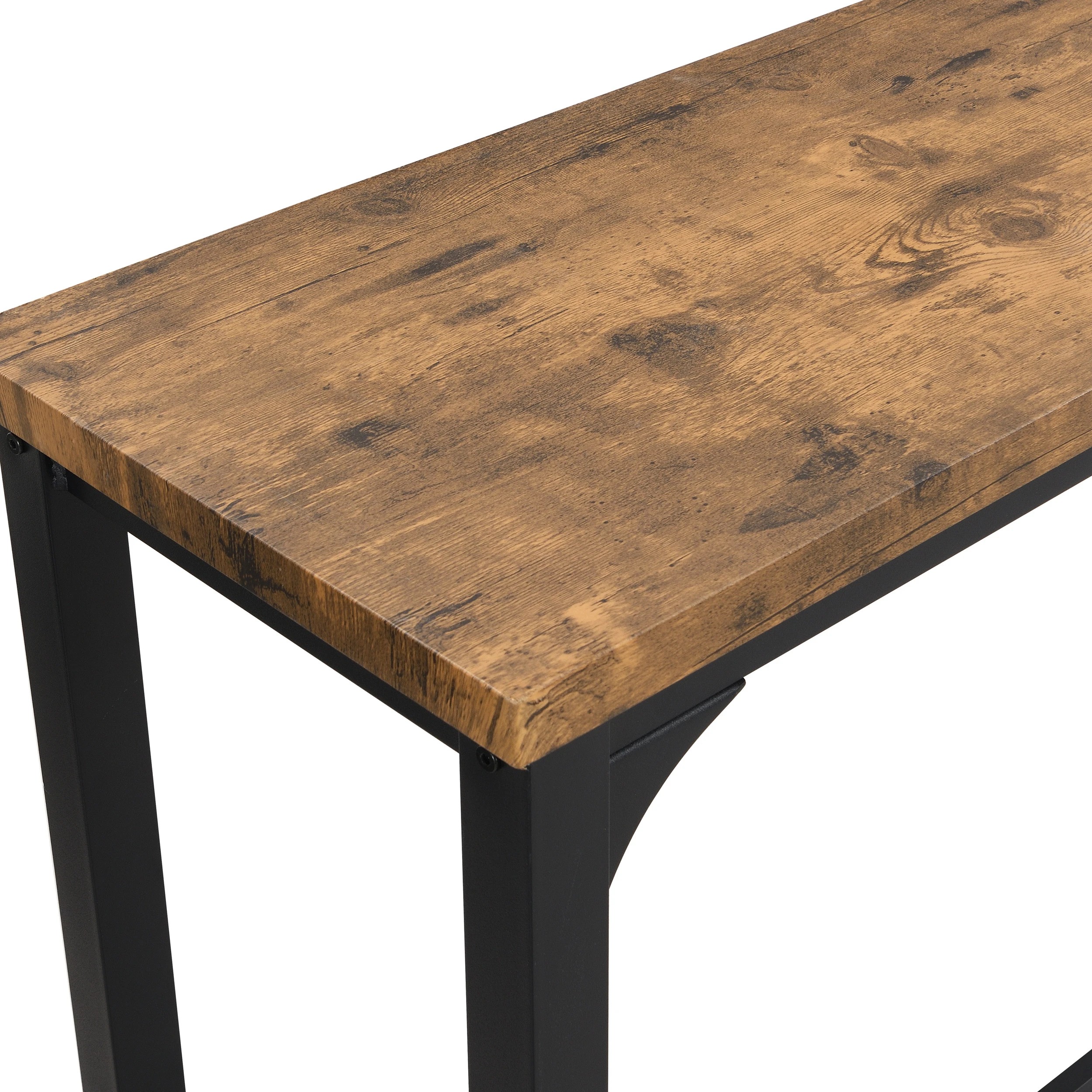 8 IHOMDE 4-Piece Console Table with 3 Stools, 8 of 10
