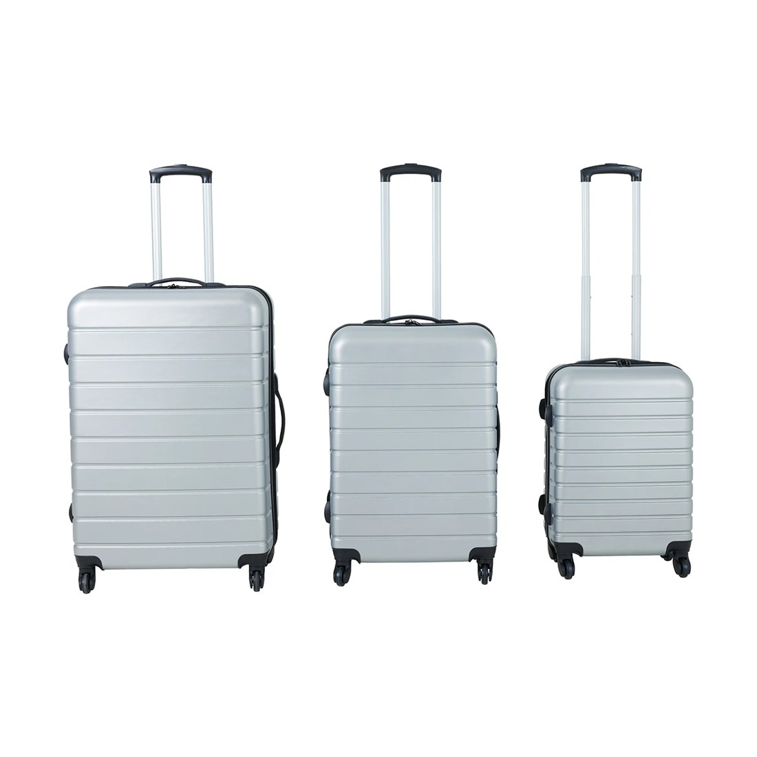 5 6 Piece Family Luggage Set - Silver, 5 of 10