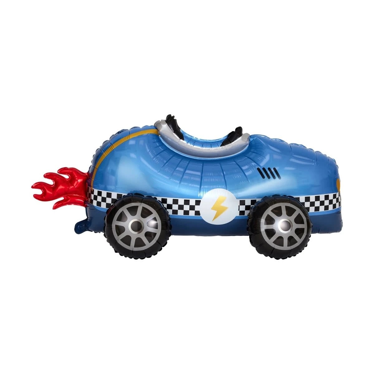 1 Standing Racing Car Foil Balloon, 1 of 3