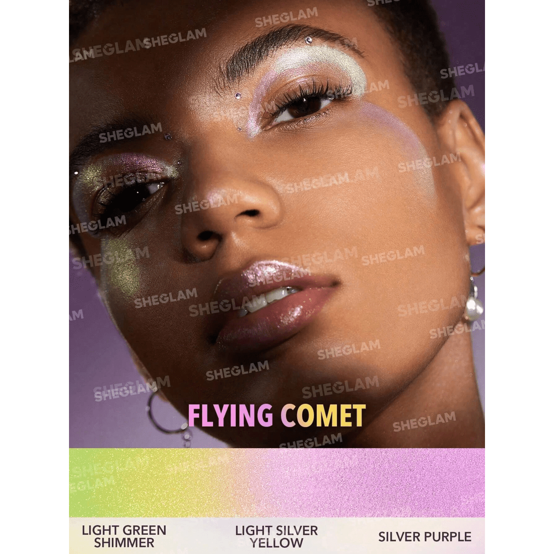 2 SHEGLAM Chroma-Glow Bloom Liquid Highlighter - Flying Comet, 2 of 6