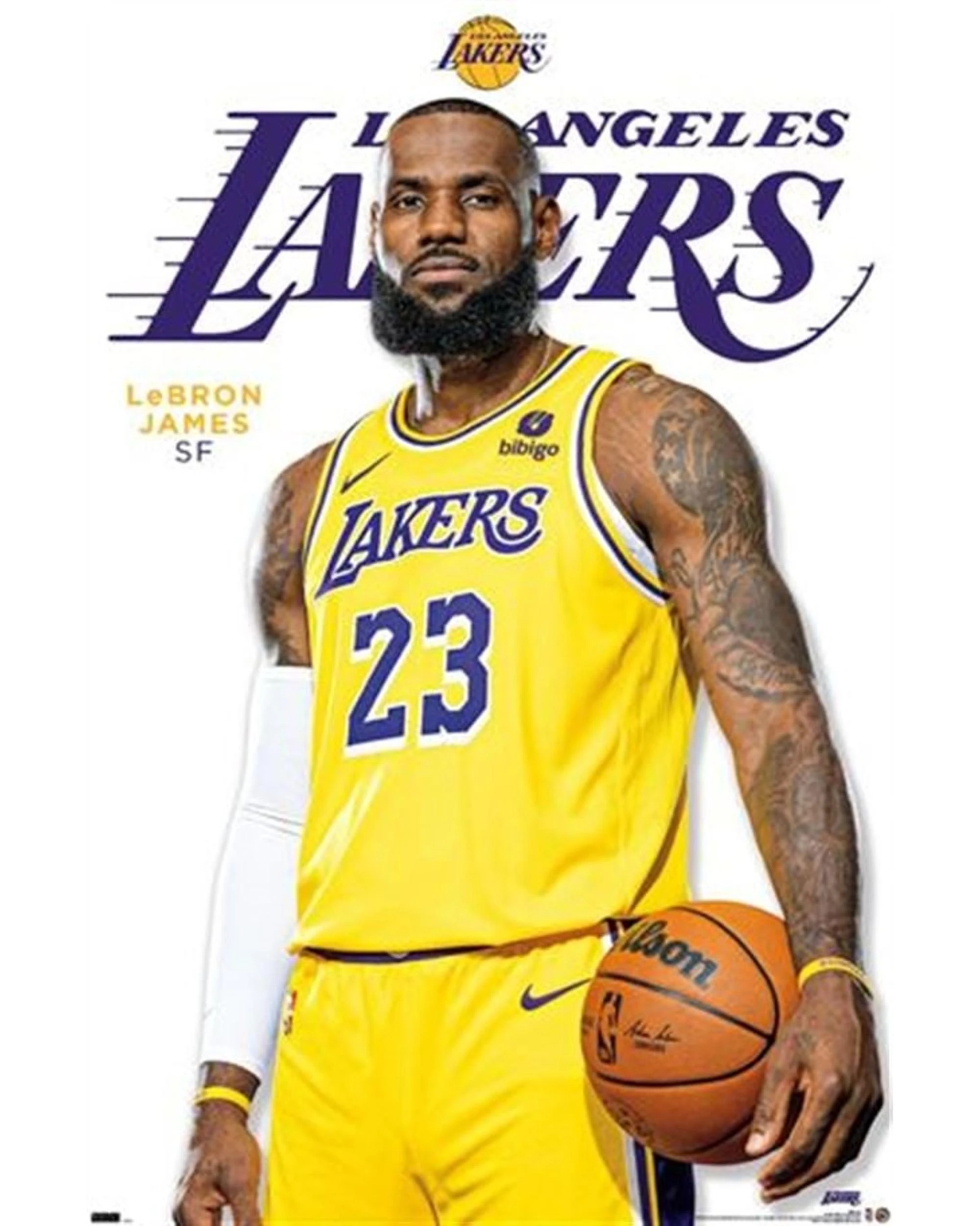 1 NBA L.A. Lakers Lebron James Feature Poster, 1 of 1