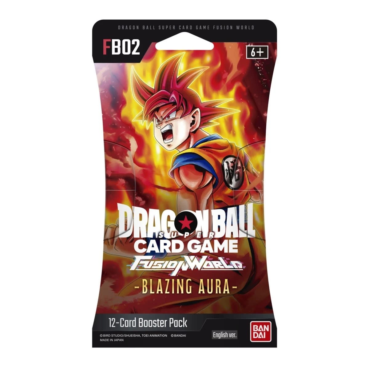 1 Dragon Ball Super Card Game Fusion World Blazing Aura Booster Pack FB02