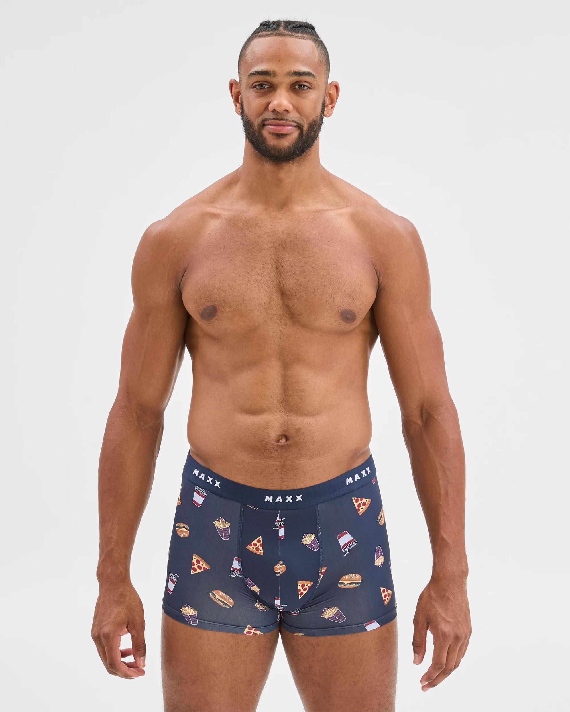 2 Maxx 3 Pack Microfibre Trunks FAST FOOD, 2 of 4