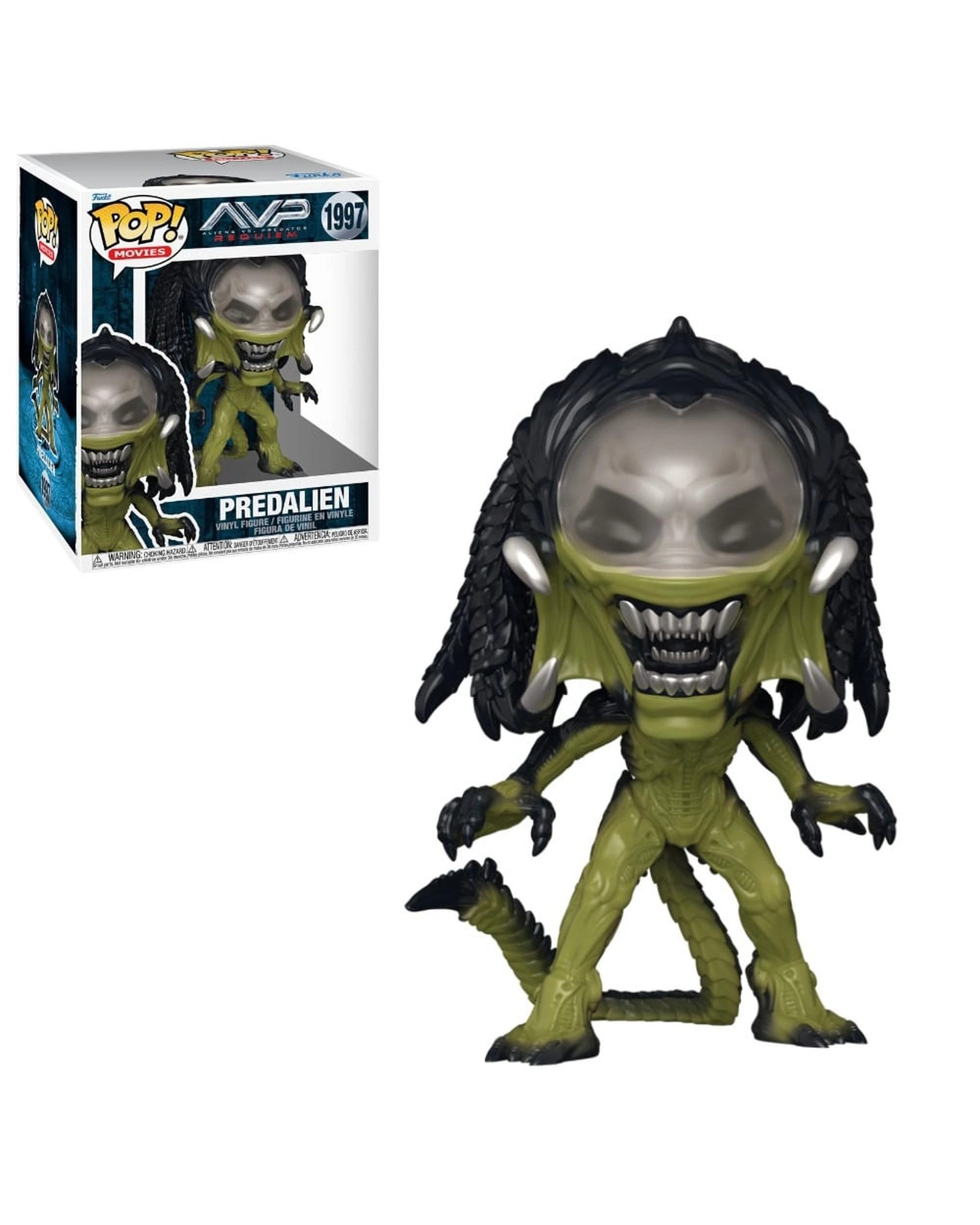 1 Alien Vs Predator Requiem Predalien Funko Super Sized 6 inch POP! Vinyl, 1 of 3