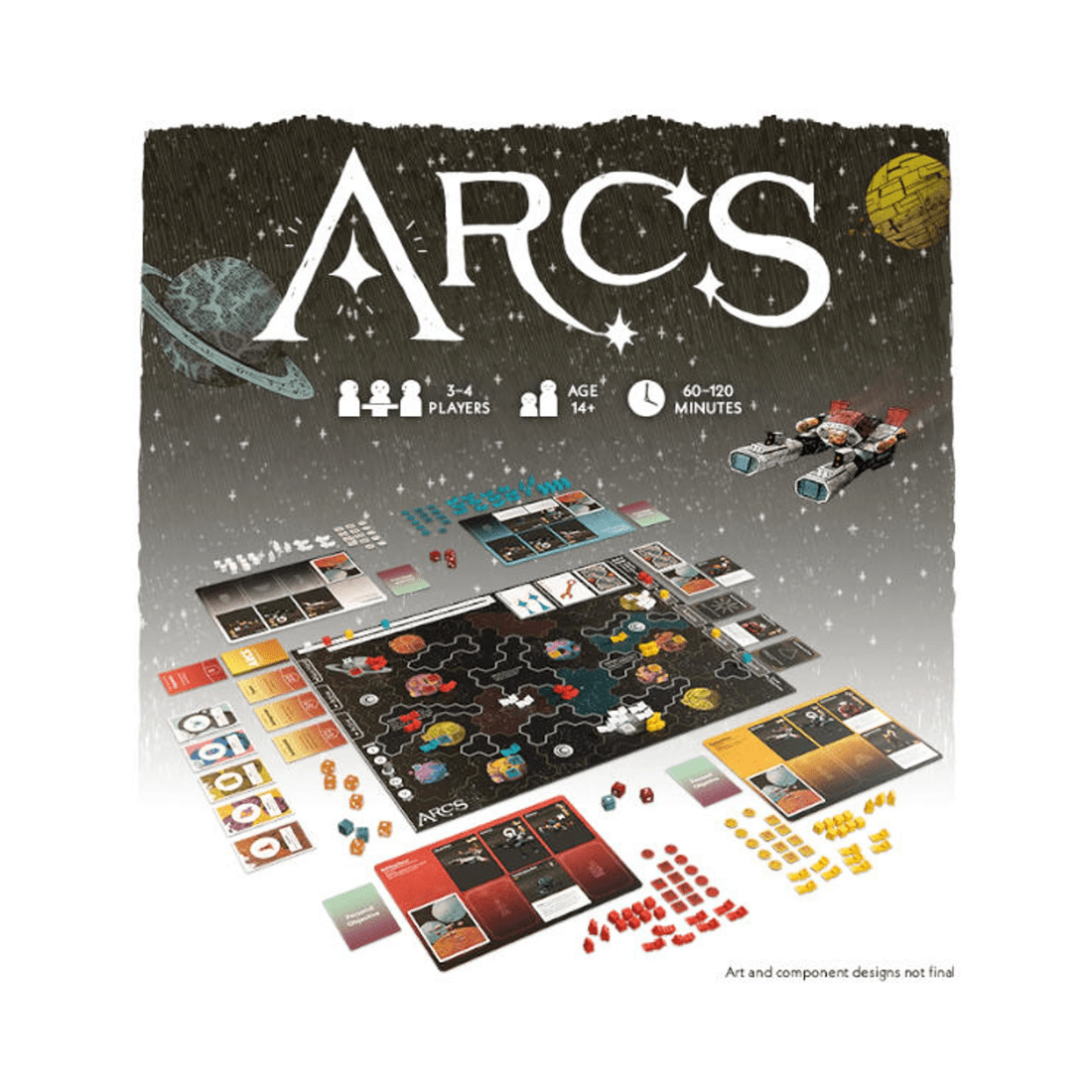 2 Leder Games Arcs Board Game, 2 of 4