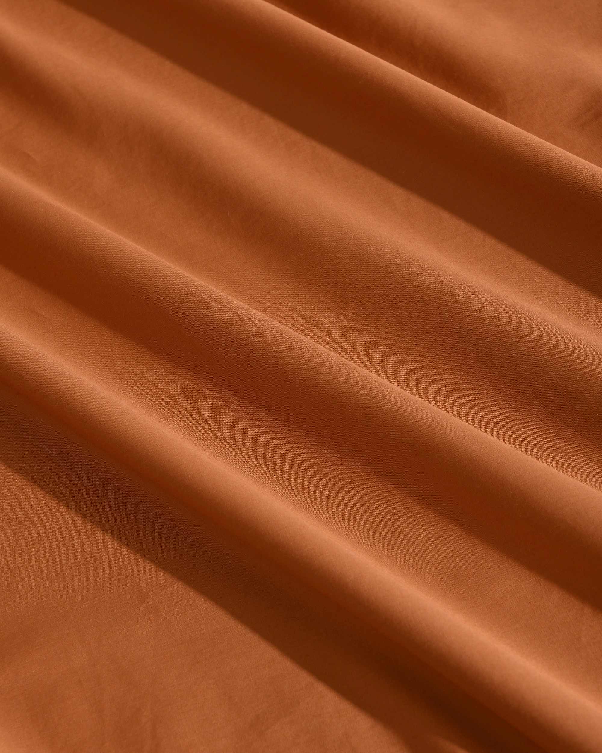 6 Dreamaker 250TC Cotton & Recycled Polyester Blend Sheet Set - King Bed - Rust, 6 of 7