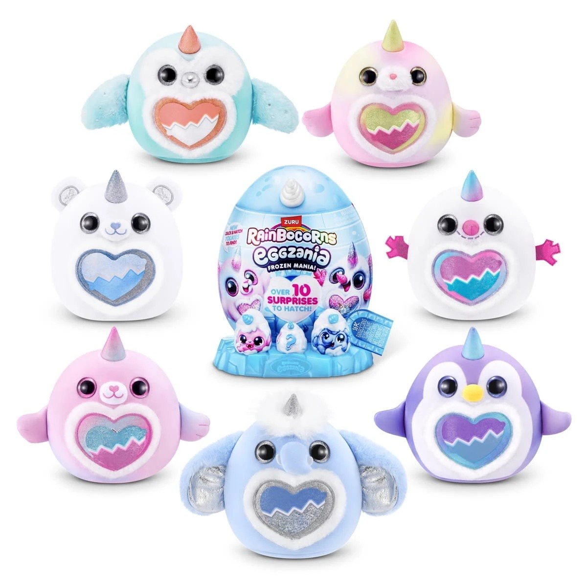 2 Zuru Rainbocorns Eggzania Frozen Mania Playset - Assorted, 2 of 8