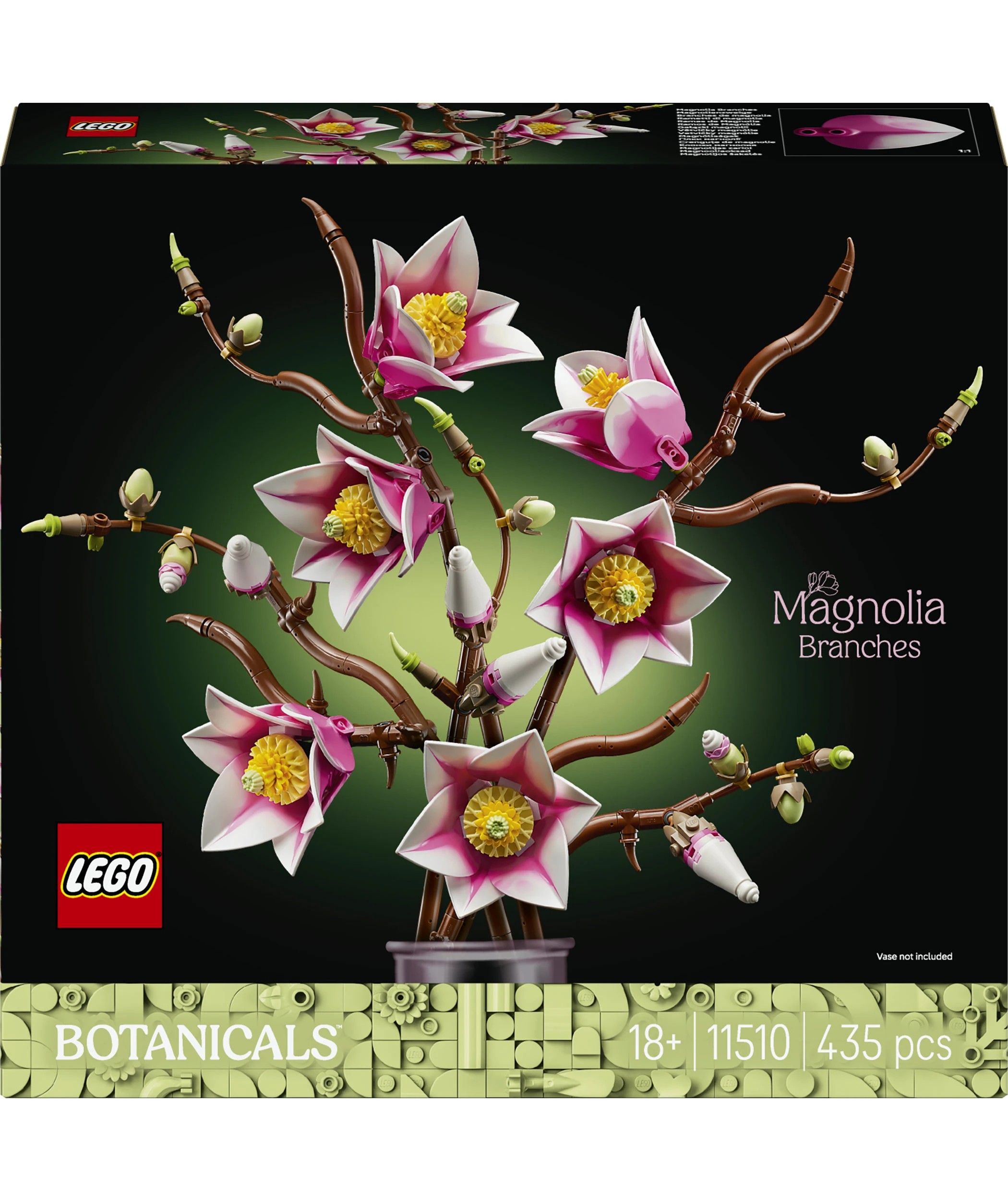 1 LEGO Botanicals Magnolia Branches 11510, 1 of 10