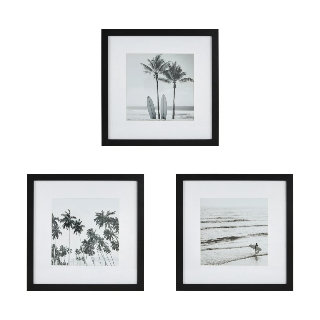 1 3 Piece Gallery Set - Black, 1 of 6