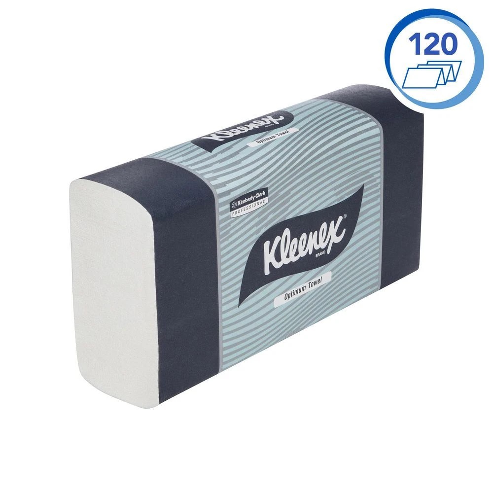 6 Kleenex Optimum Hand Towels 120 Sheets, 6 of 6
