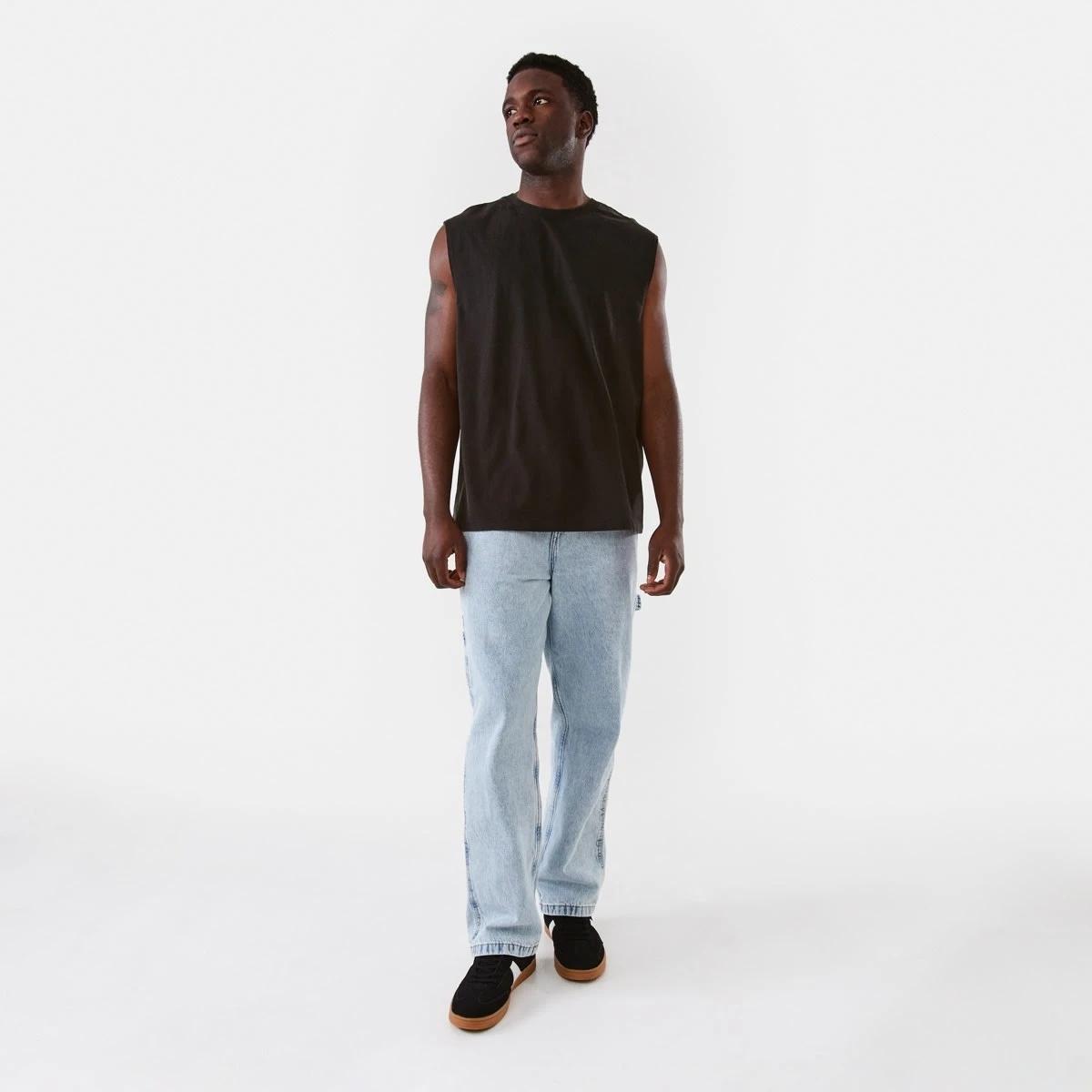 7 Oversized Washed Muscle Black, 7 of 7