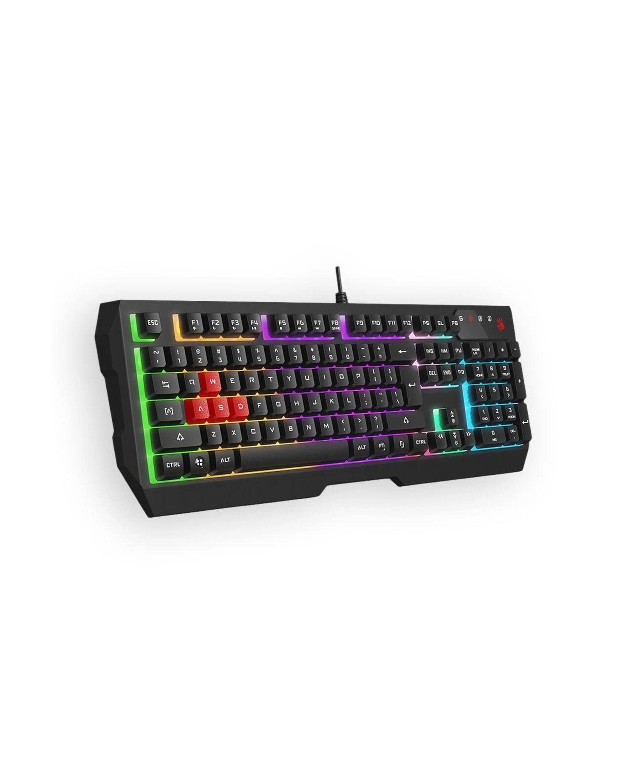 2 Bloody B315N Black USB Wired FullSize Neon Backlit Gaming Keyboard, 2 of 5