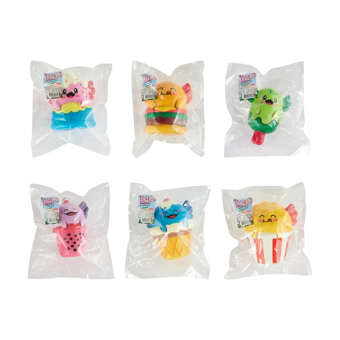 10 Ugly Cute Jumbo Foamie Axolotl - Assorted, 10 of 10