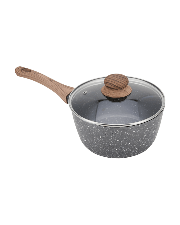 20cm Wood Look Saucepan