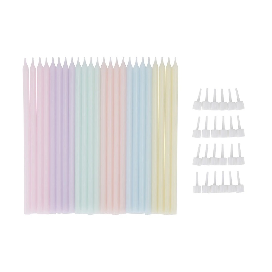2 24 Pack Candles - Pastel, 2 of 7