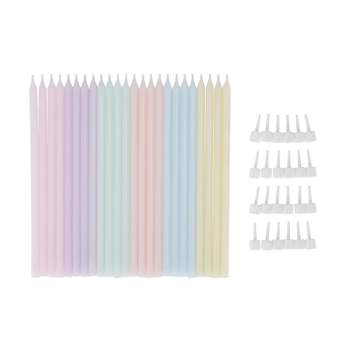 2 24 Pack Candles - Pastel, 2 of 7
