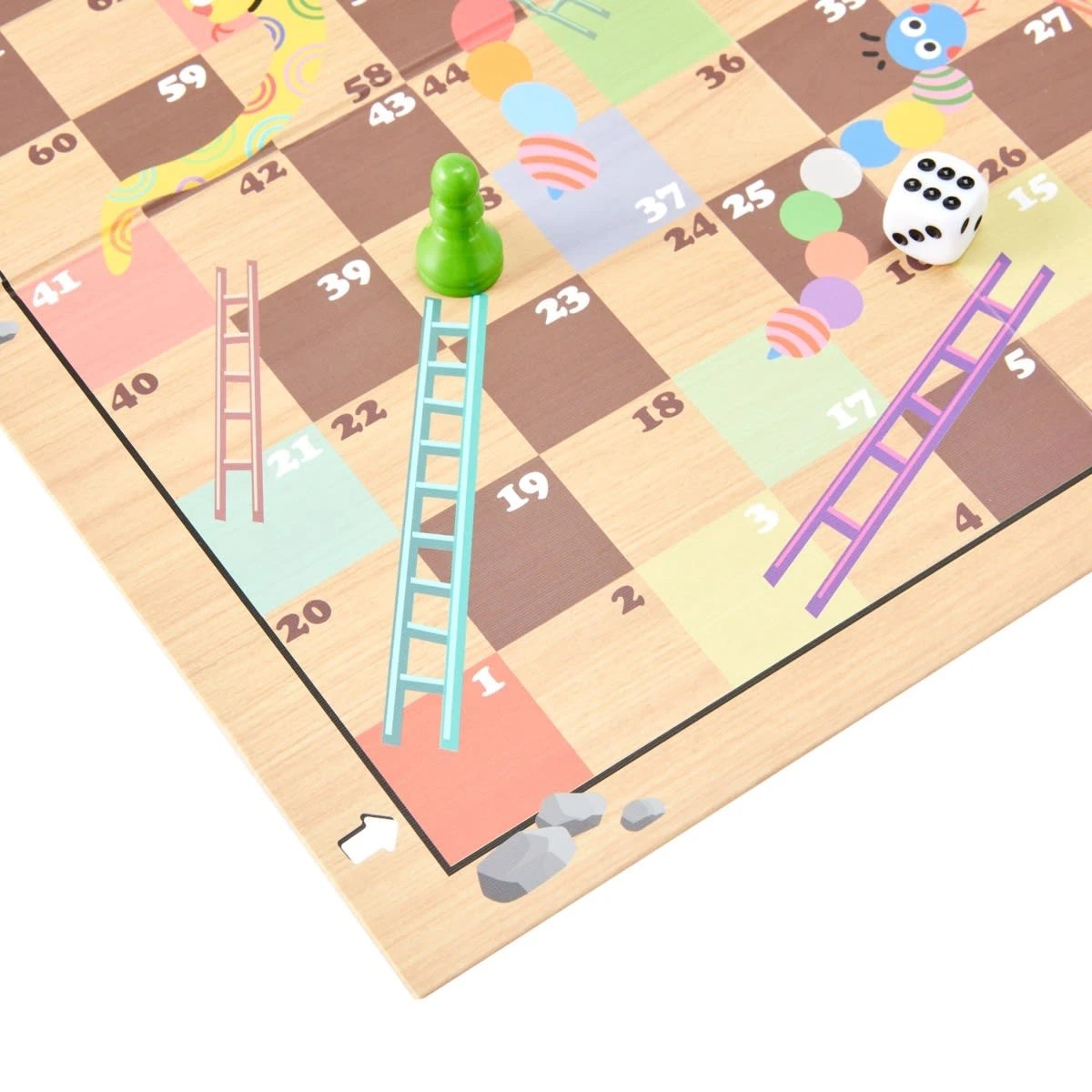 3 Snakes and Ladders Game, 3 of 5